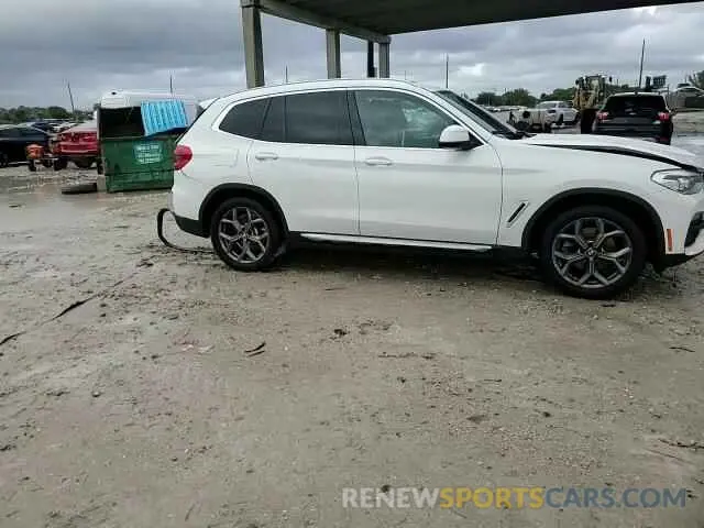 14 Photograph of a damaged car 5UXTY3C00M9E74746 BMW X3 2021