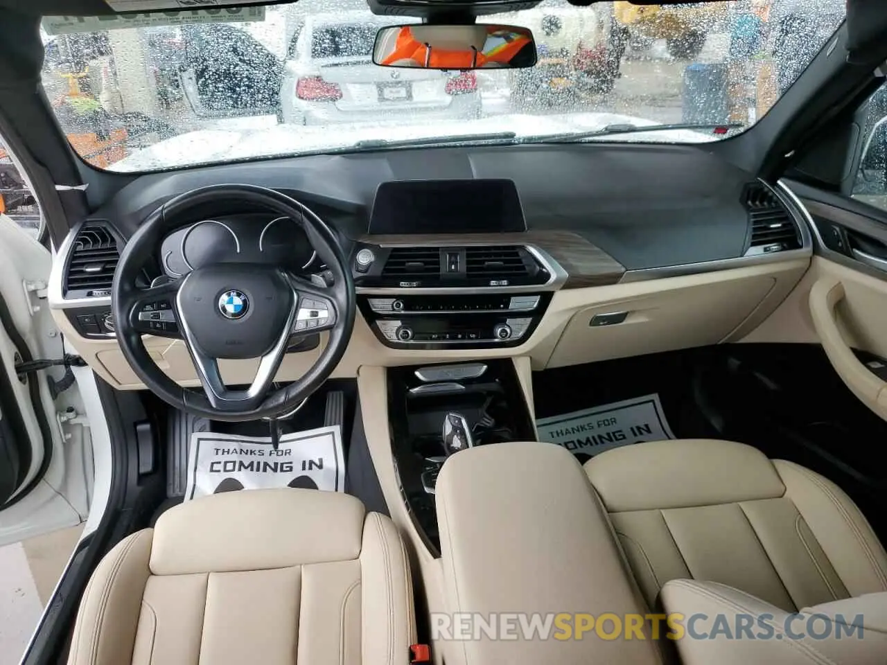 8 Photograph of a damaged car 5UXTY3C00M9E74746 BMW X3 2021