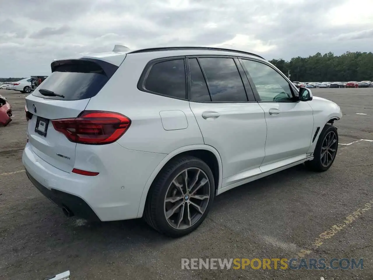 3 Photograph of a damaged car 5UXTY3C00M9F53978 BMW X3 2021