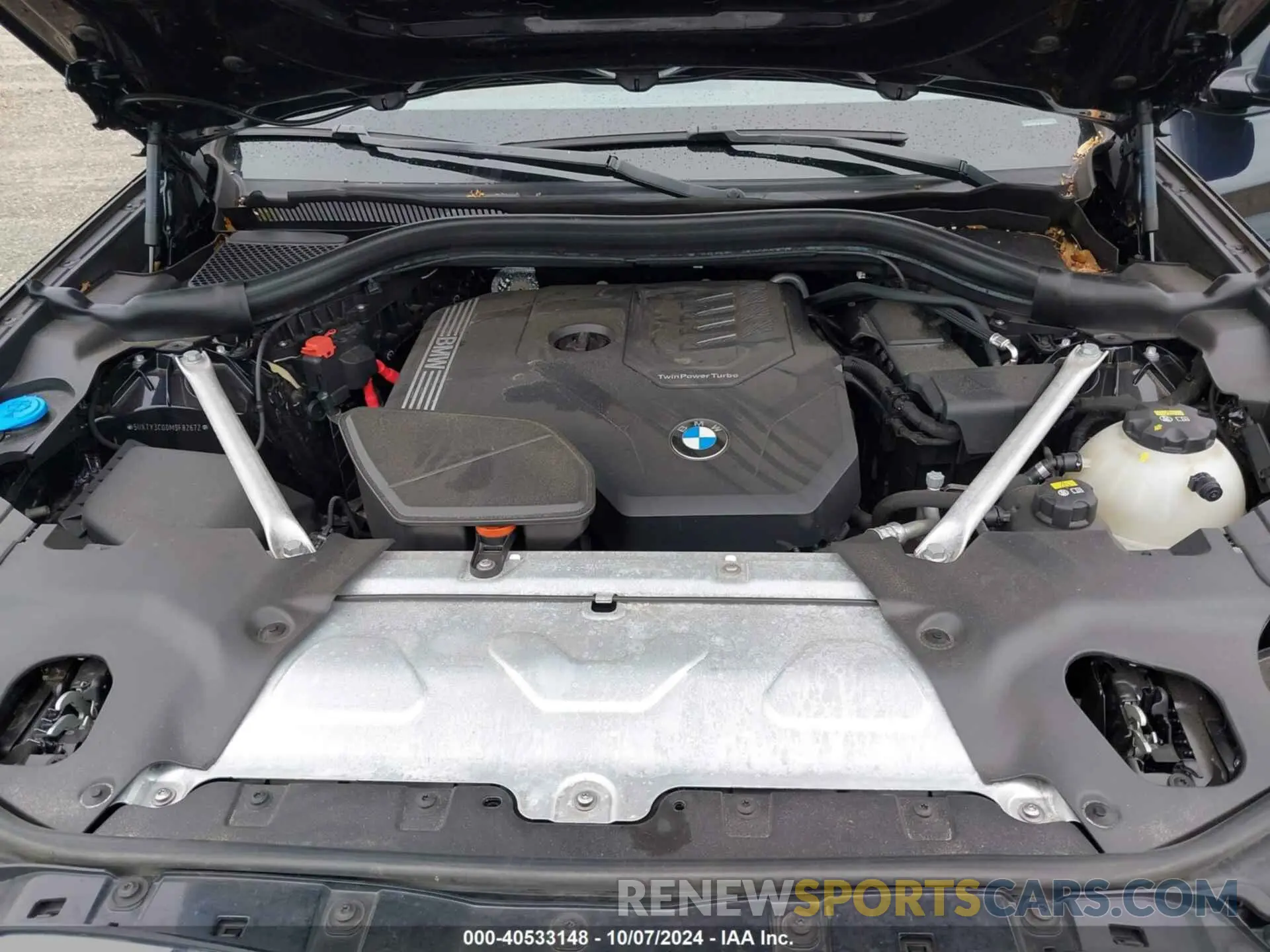 10 Photograph of a damaged car 5UXTY3C00M9F82672 BMW X3 2021