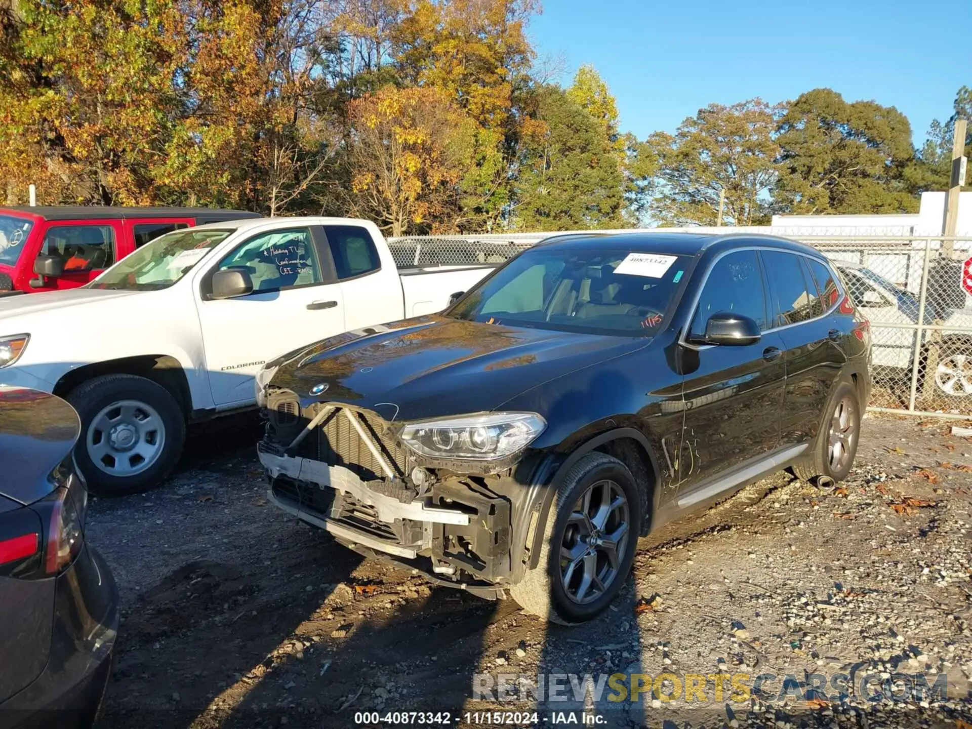 2 Photograph of a damaged car 5UXTY3C01M9E34224 BMW X3 2021