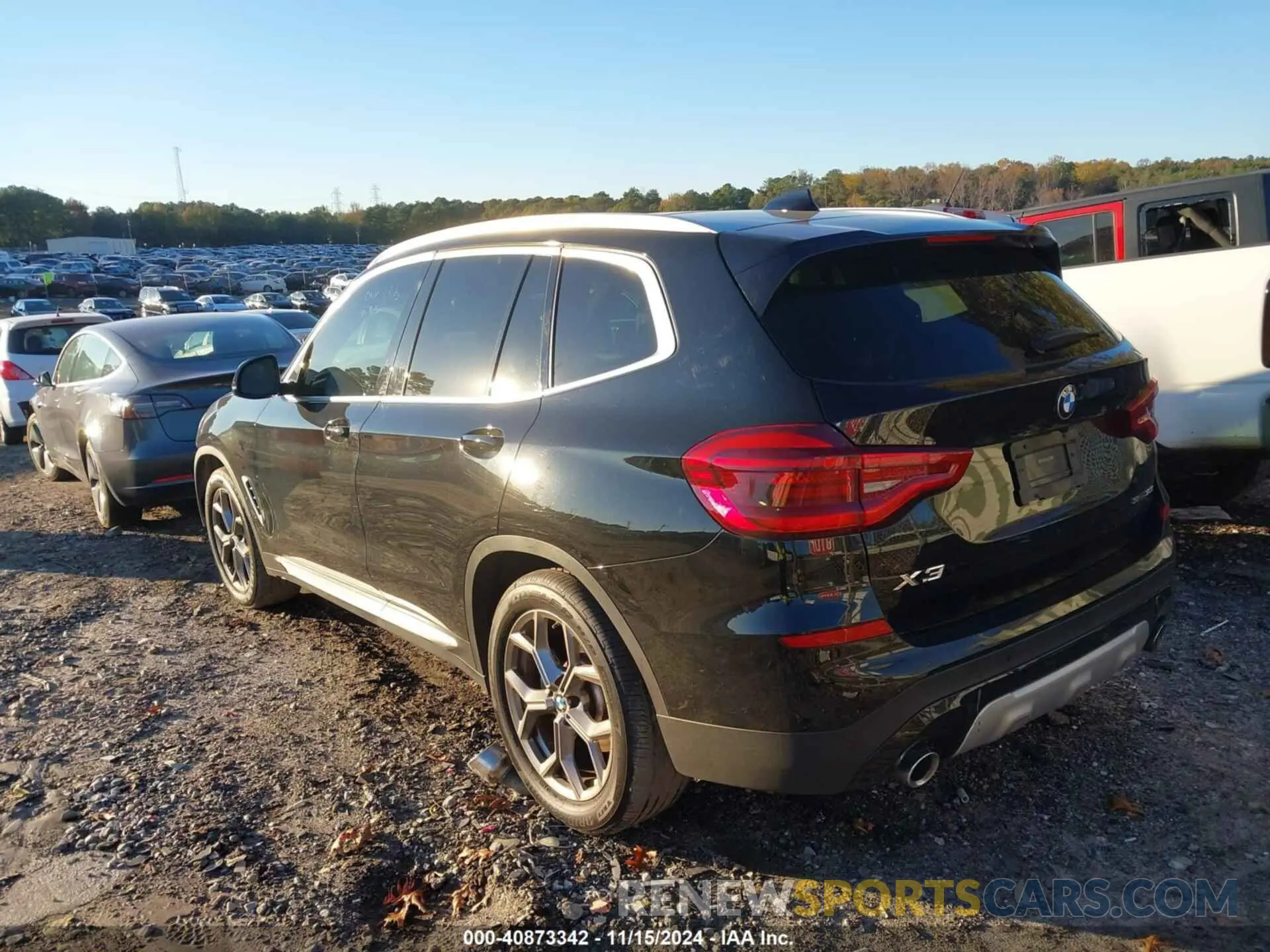 3 Photograph of a damaged car 5UXTY3C01M9E34224 BMW X3 2021