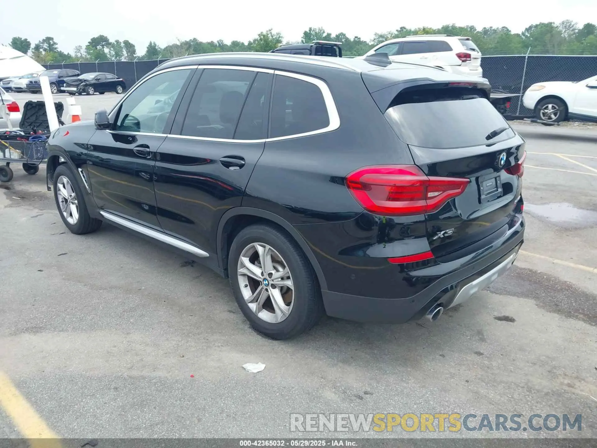 3 Photograph of a damaged car 5UXTY3C01M9E42906 BMW X3 2021