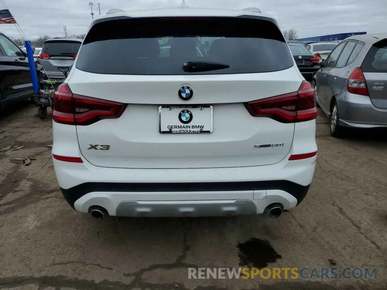 6 Photograph of a damaged car 5UXTY3C01M9F12811 BMW X3 2021