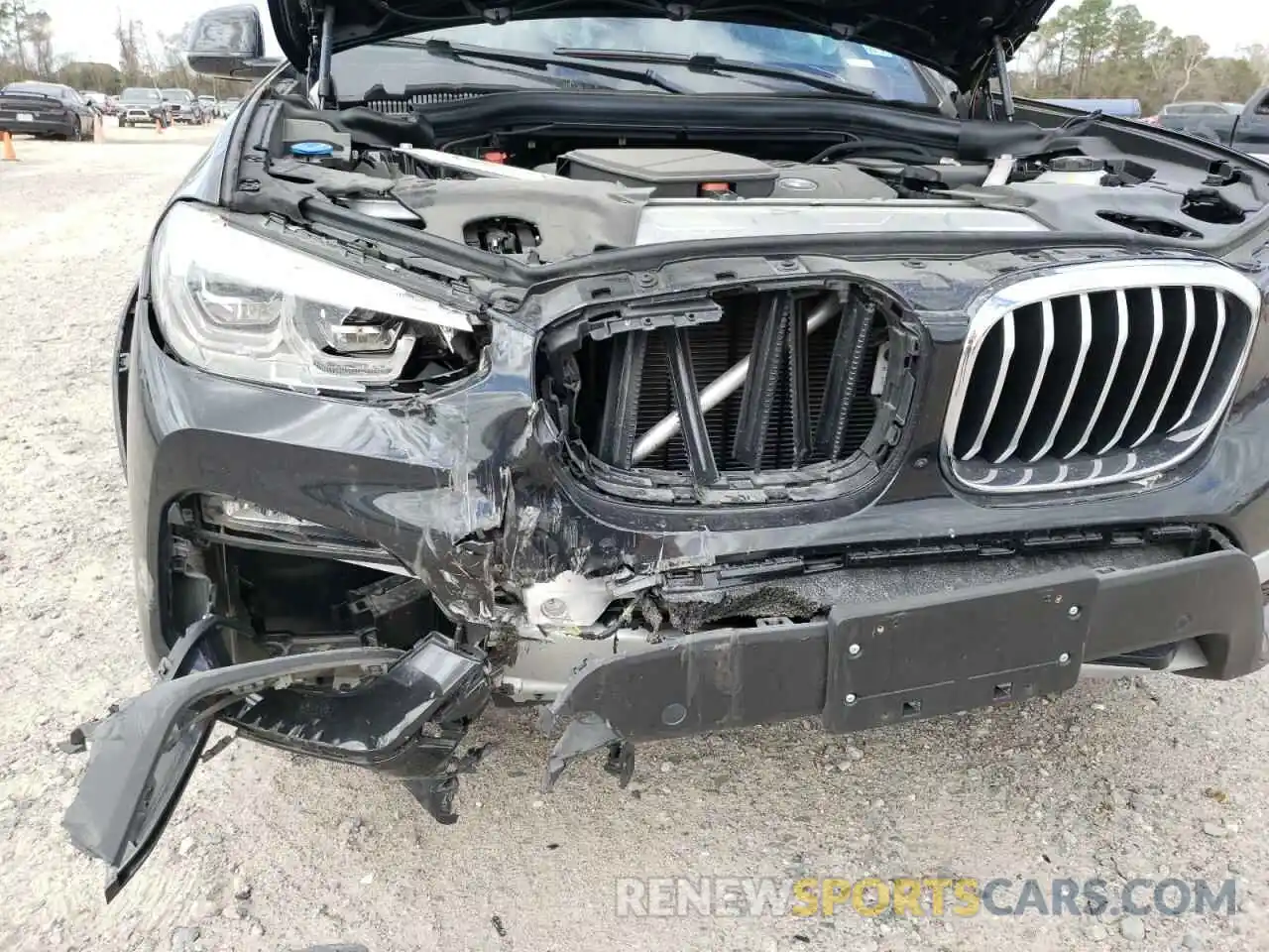 9 Photograph of a damaged car 5UXTY3C01M9F54024 BMW X3 2021