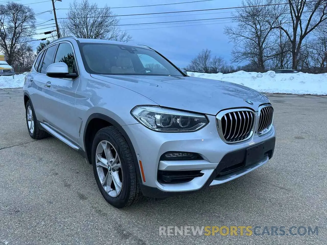 1 Photograph of a damaged car 5UXTY3C01M9G39901 BMW X3 2021