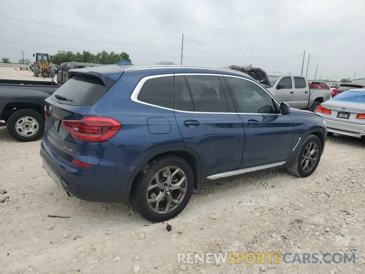 3 Photograph of a damaged car 5UXTY3C01M9H77809 BMW X3 2021