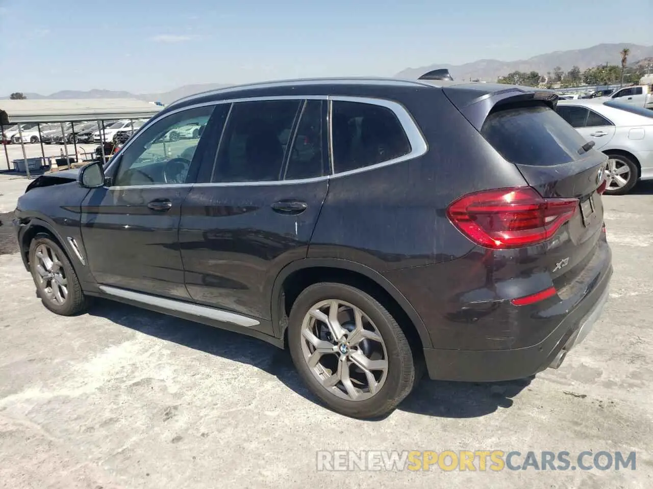 2 Photograph of a damaged car 5UXTY3C02M9D82425 BMW X3 2021