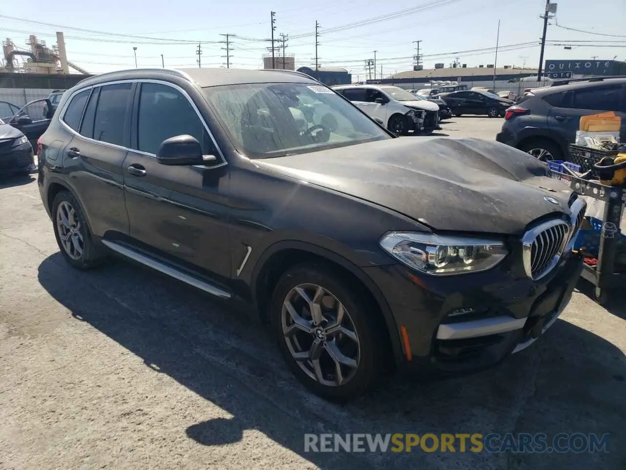 4 Photograph of a damaged car 5UXTY3C02M9D82425 BMW X3 2021