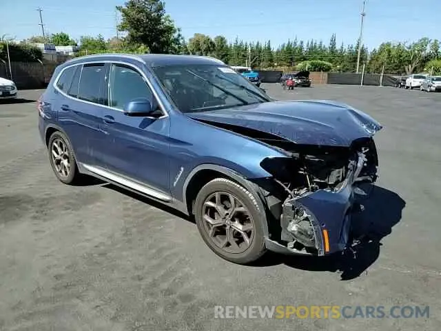 14 Photograph of a damaged car 5UXTY3C02M9E22230 BMW X3 2021