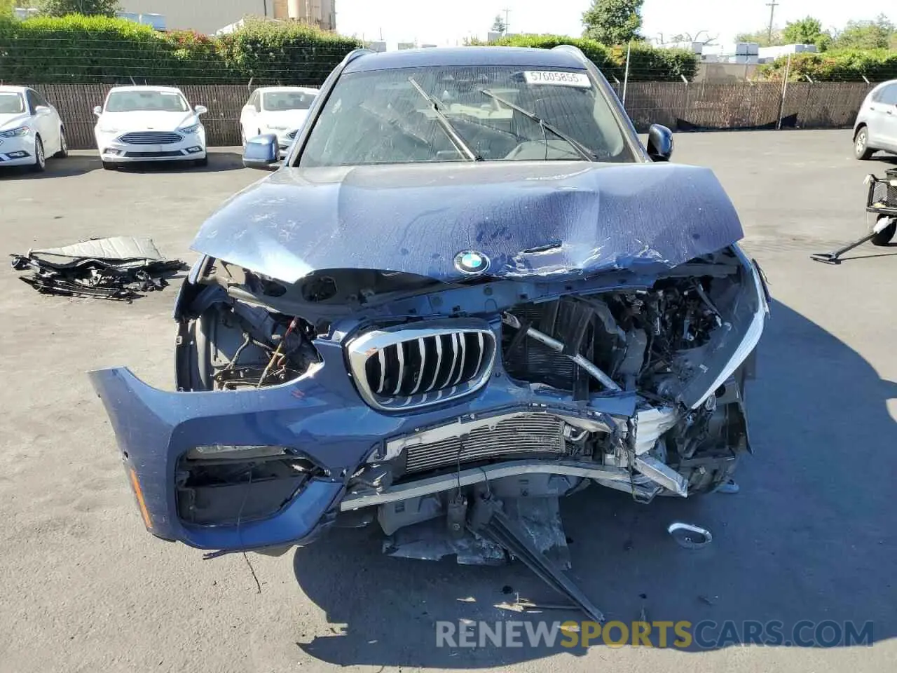 5 Photograph of a damaged car 5UXTY3C02M9E22230 BMW X3 2021