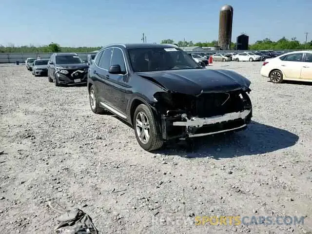 12 Photograph of a damaged car 5UXTY3C02M9E56653 BMW X3 2021