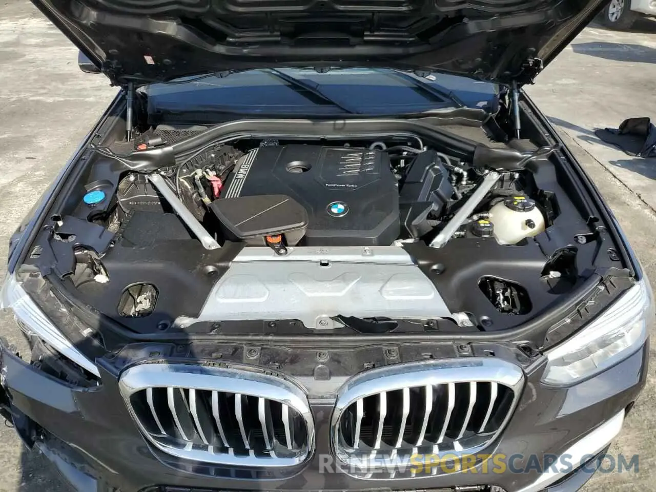 11 Photograph of a damaged car 5UXTY3C02M9G49787 BMW X3 2021