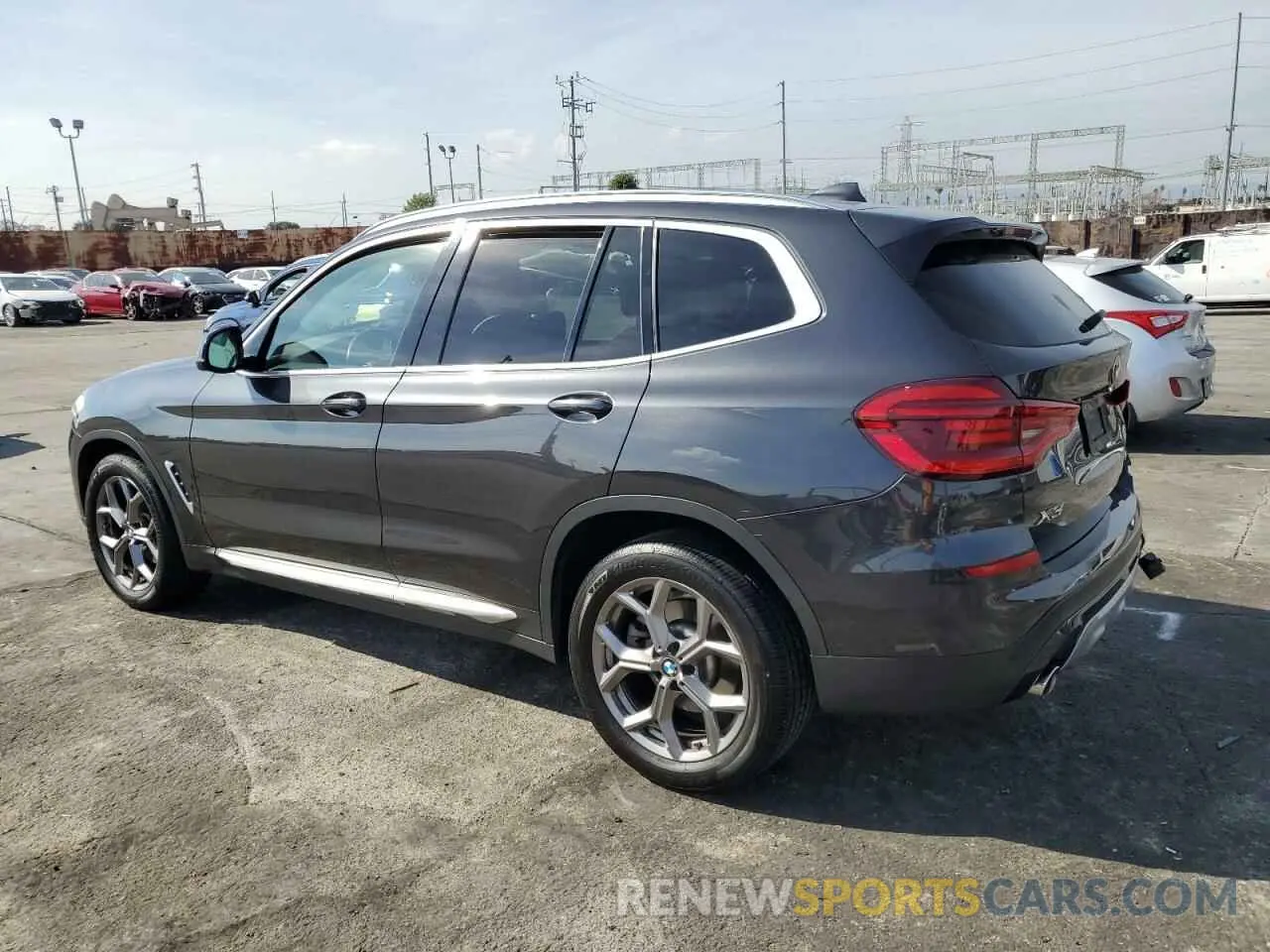 2 Photograph of a damaged car 5UXTY3C02M9G49787 BMW X3 2021