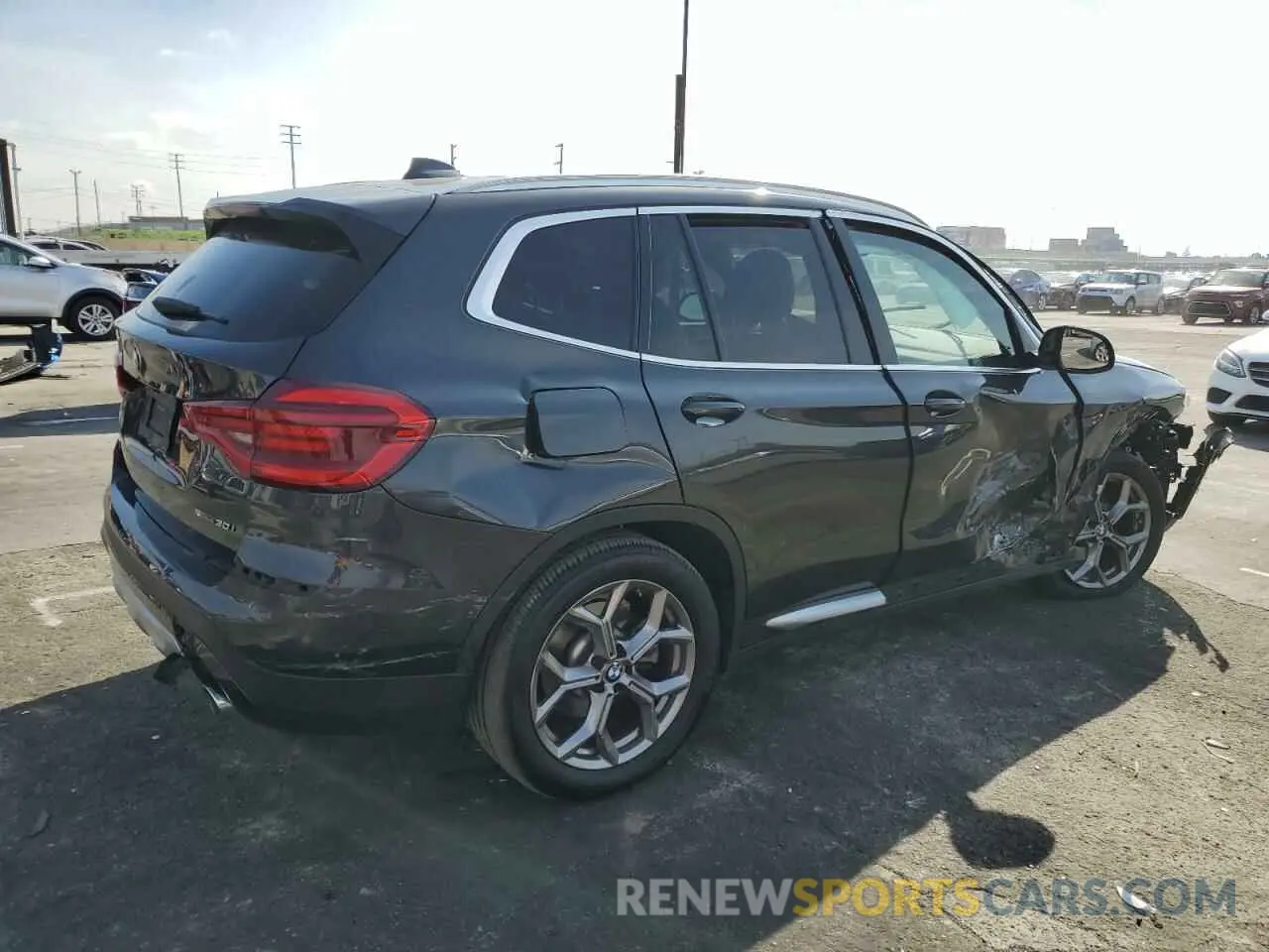 3 Photograph of a damaged car 5UXTY3C02M9G49787 BMW X3 2021