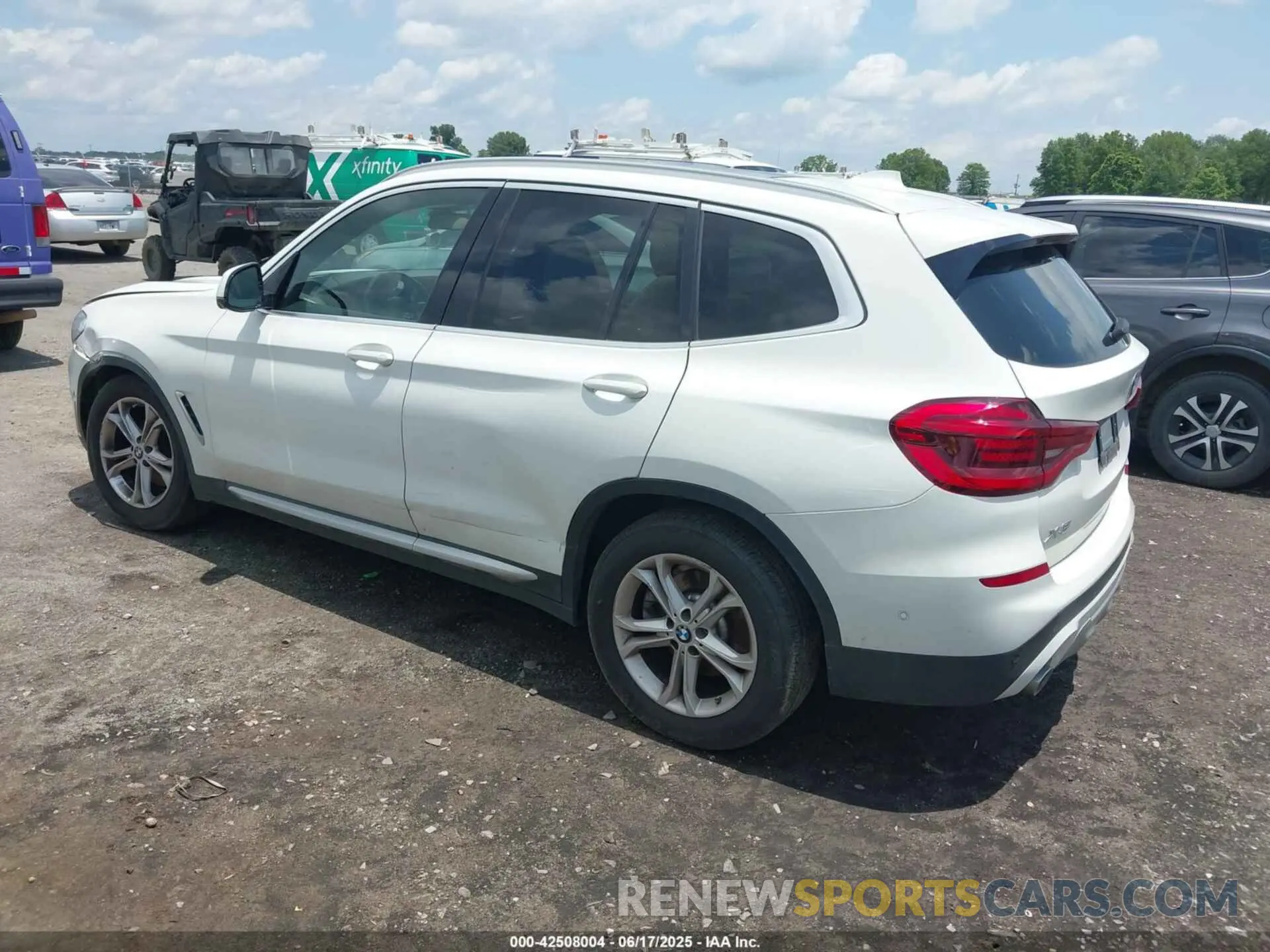 3 Photograph of a damaged car 5UXTY3C02M9G50065 BMW X3 2021