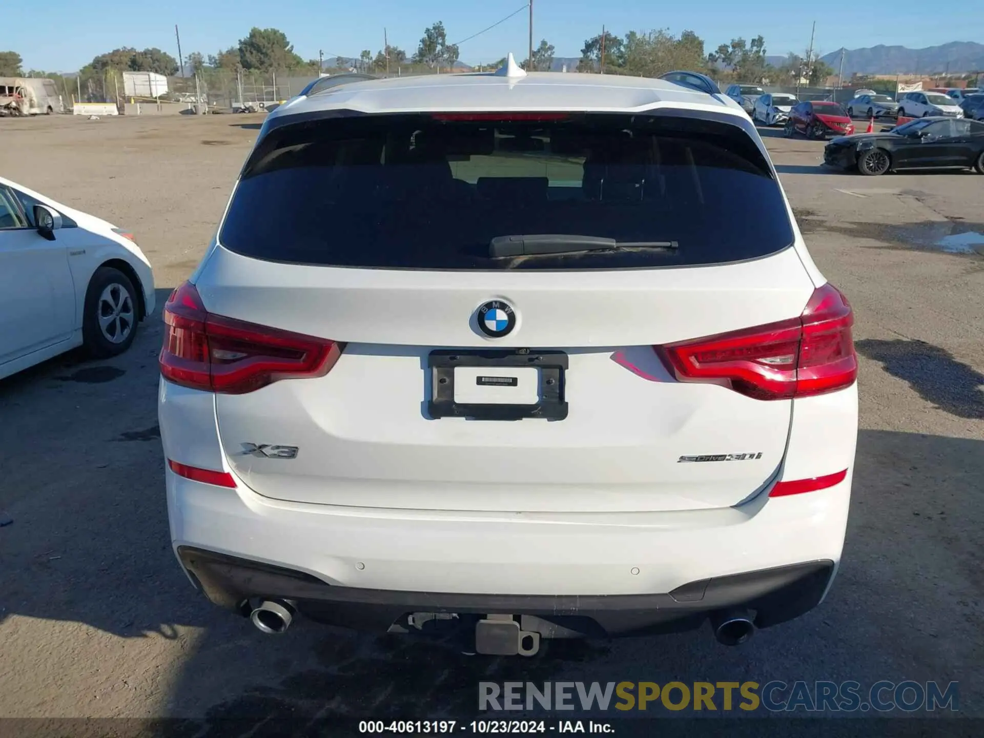 16 Photograph of a damaged car 5UXTY3C02M9H10507 BMW X3 2021