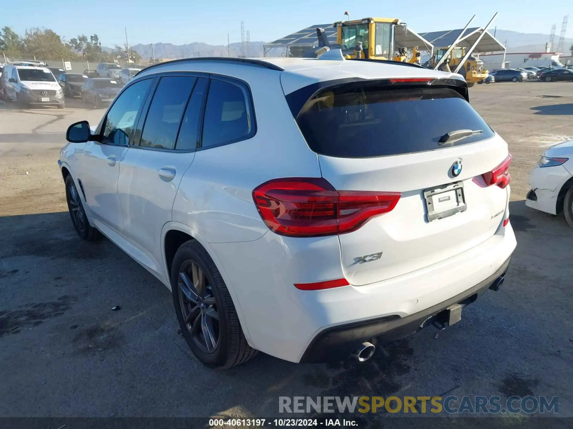 3 Photograph of a damaged car 5UXTY3C02M9H10507 BMW X3 2021