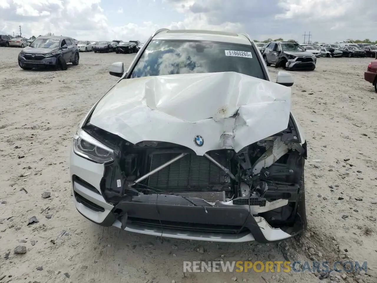 5 Photograph of a damaged car 5UXTY3C02M9H22138 BMW X3 2021