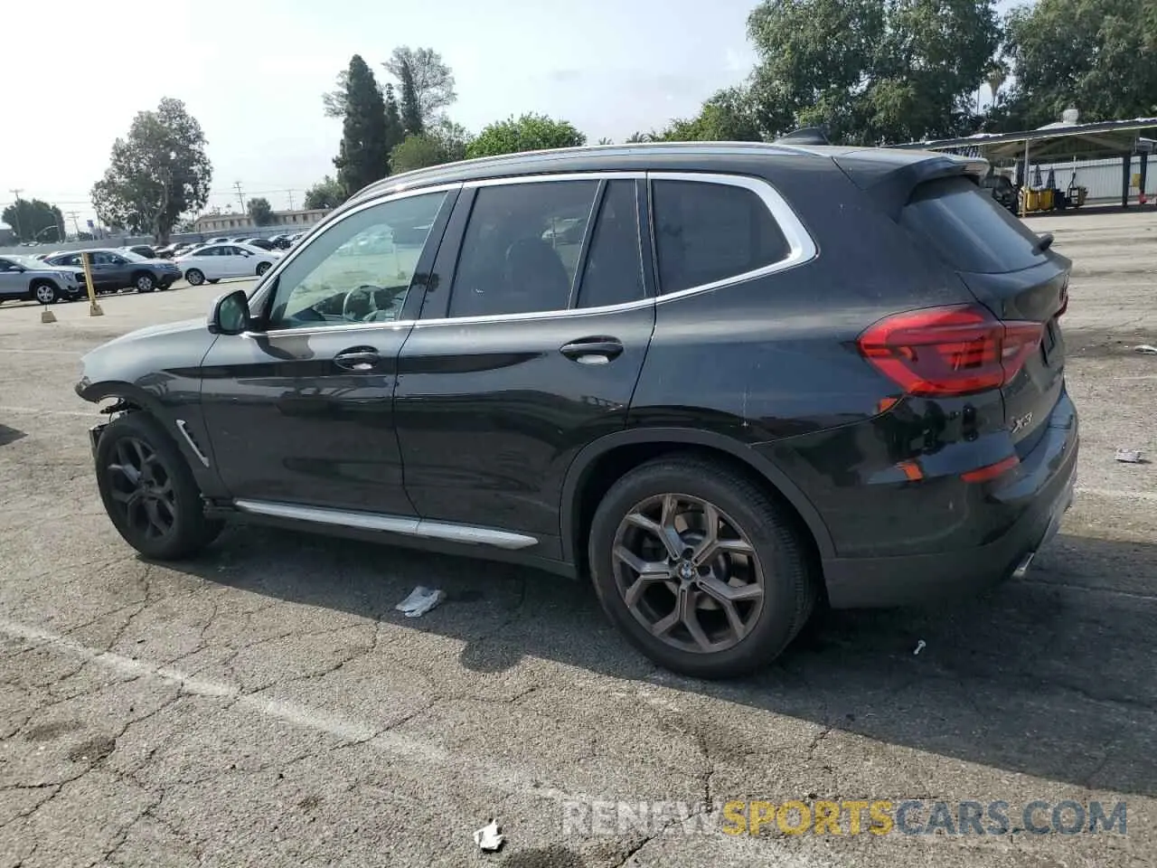 2 Photograph of a damaged car 5UXTY3C02M9H48593 BMW X3 2021