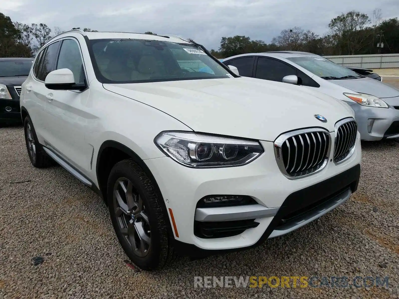 1 Photograph of a damaged car 5UXTY3C03M9E56497 BMW X3 2021