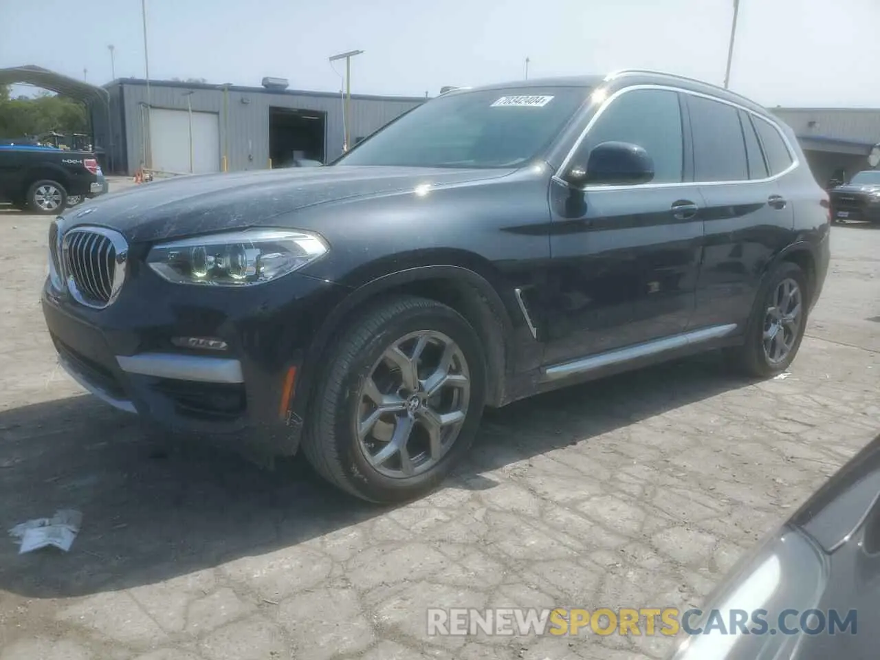 1 Photograph of a damaged car 5UXTY3C03M9F87851 BMW X3 2021