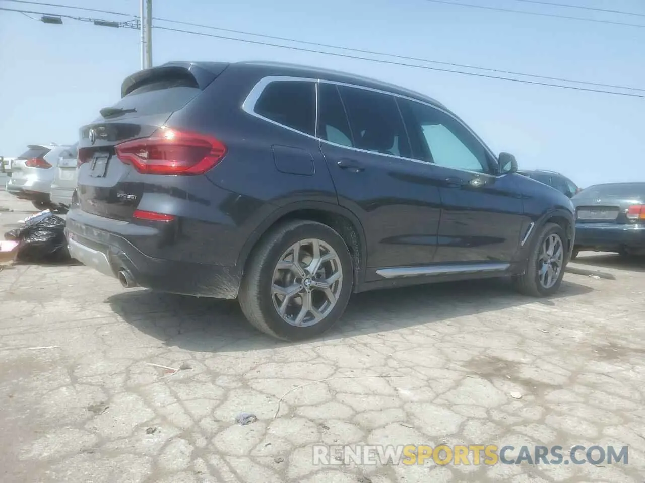 3 Photograph of a damaged car 5UXTY3C03M9F87851 BMW X3 2021