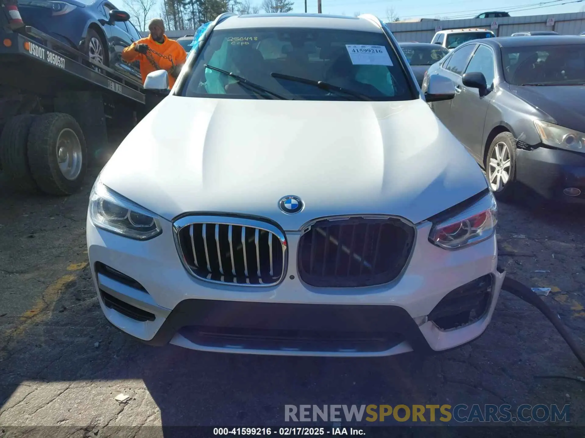 12 Photograph of a damaged car 5UXTY3C03M9H57528 BMW X3 2021