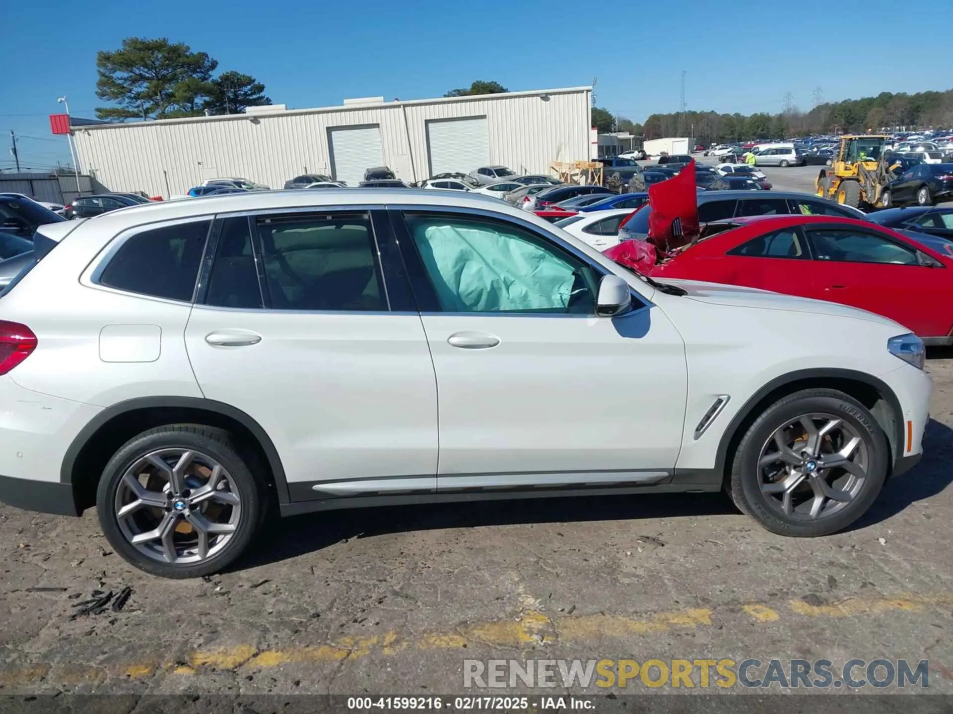 13 Photograph of a damaged car 5UXTY3C03M9H57528 BMW X3 2021
