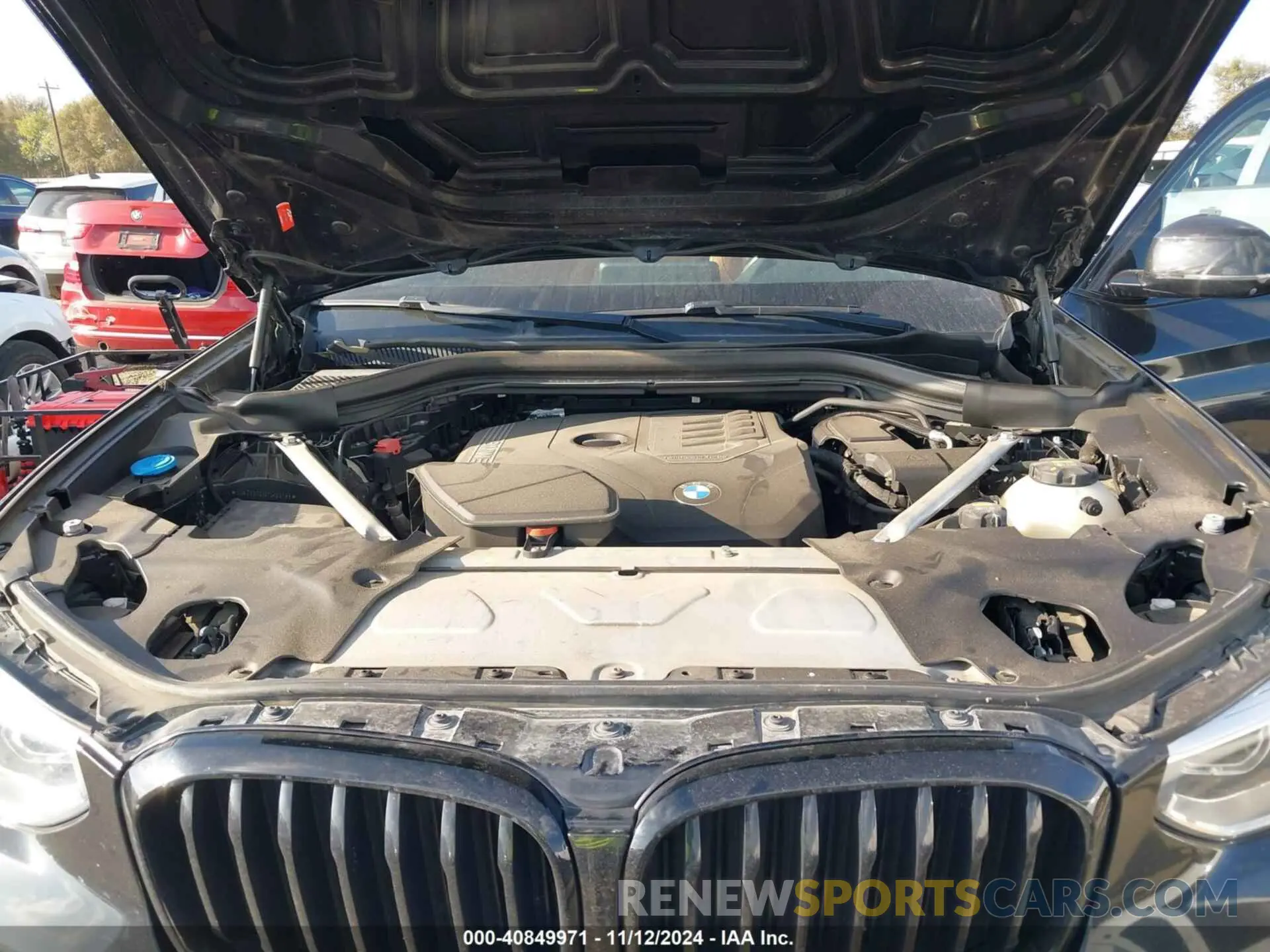 10 Photograph of a damaged car 5UXTY3C03M9H99388 BMW X3 2021