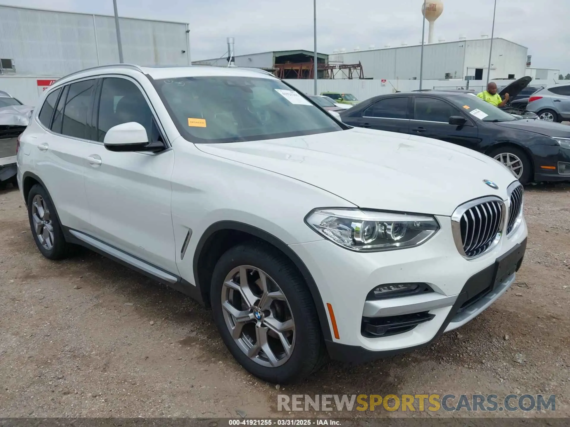 1 Photograph of a damaged car 5UXTY3C04M9D81731 BMW X3 2021