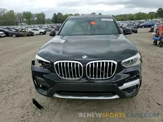 12 Photograph of a damaged car 5UXTY3C05M9F87947 BMW X3 2021