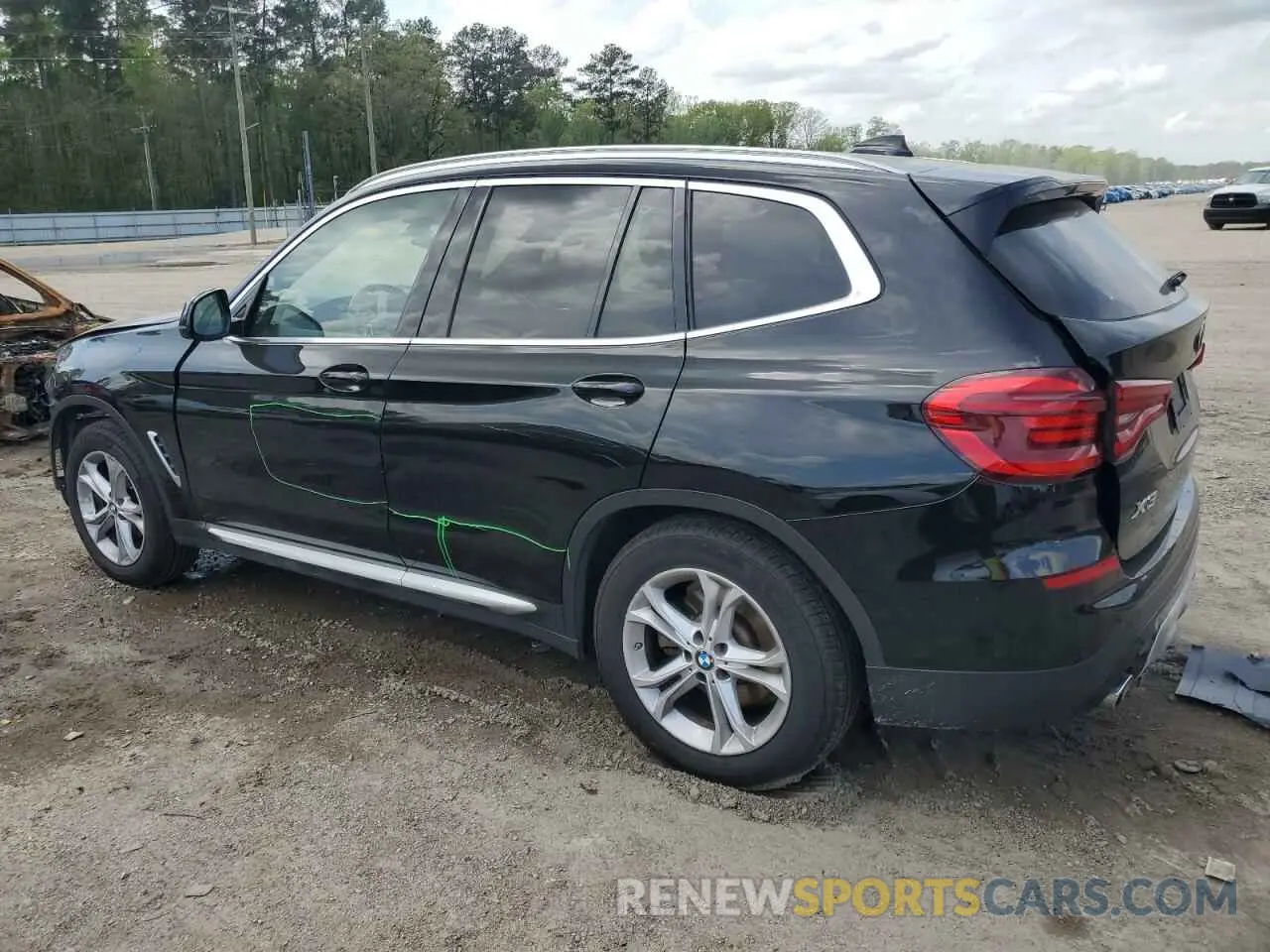 2 Photograph of a damaged car 5UXTY3C05M9G91693 BMW X3 2021