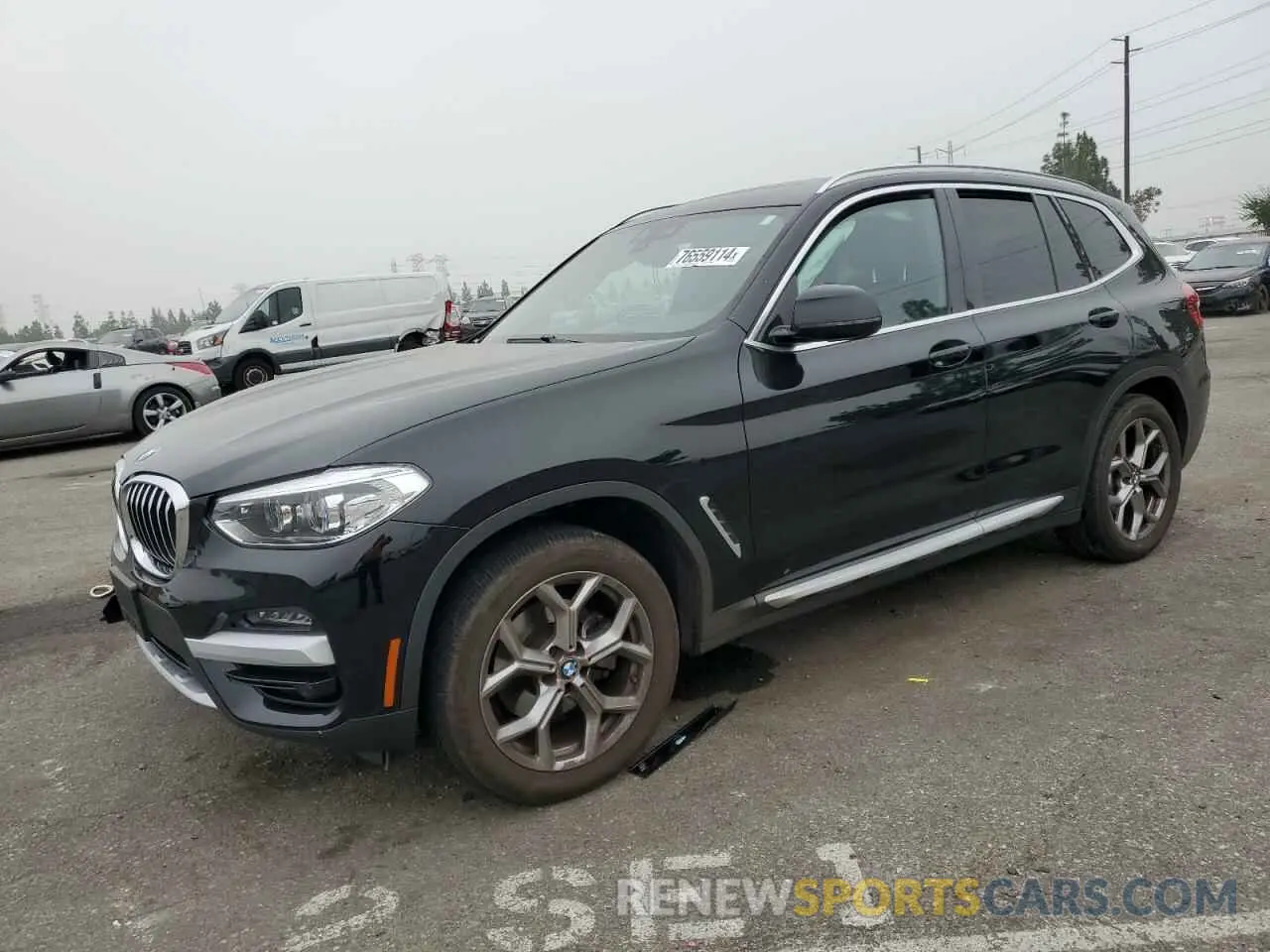 1 Photograph of a damaged car 5UXTY3C06M9E04961 BMW X3 2021
