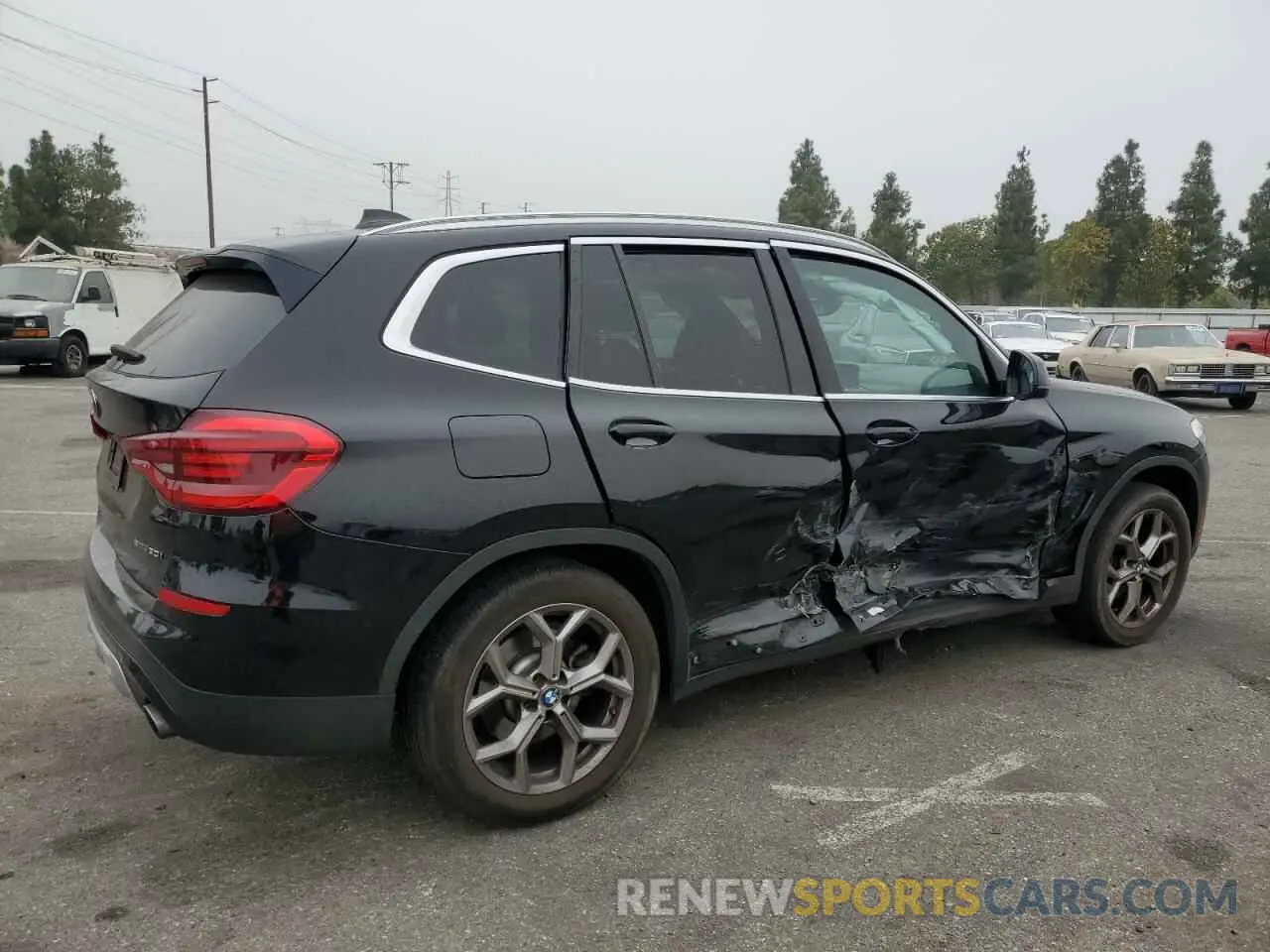 3 Photograph of a damaged car 5UXTY3C06M9E04961 BMW X3 2021