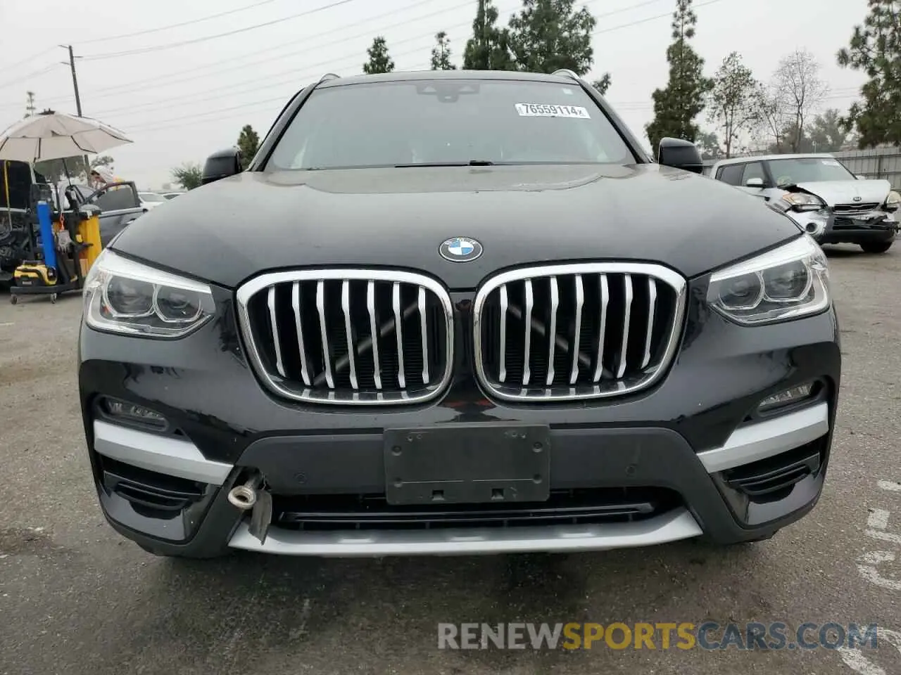 5 Photograph of a damaged car 5UXTY3C06M9E04961 BMW X3 2021