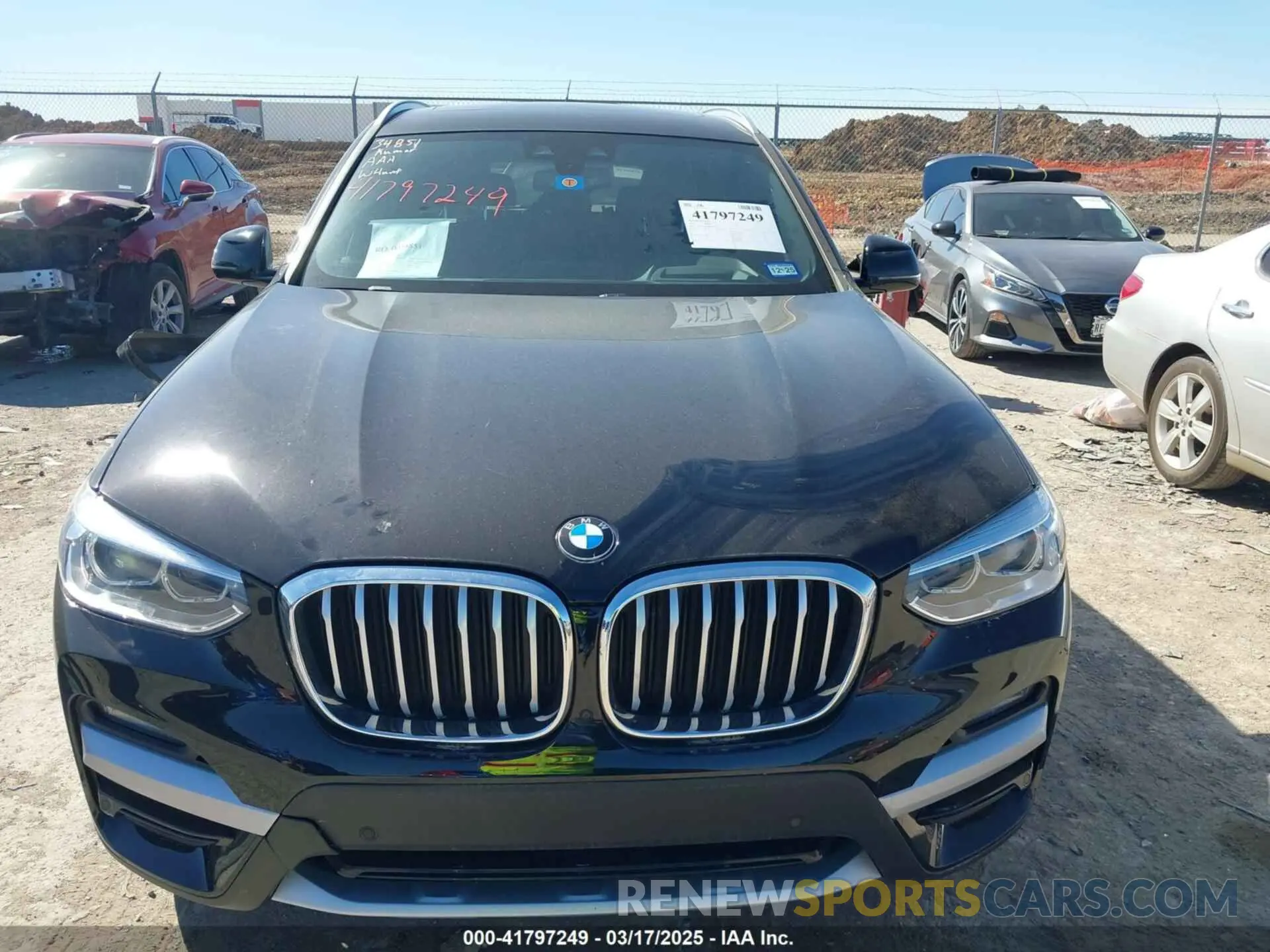12 Photograph of a damaged car 5UXTY3C06M9H04614 BMW X3 2021