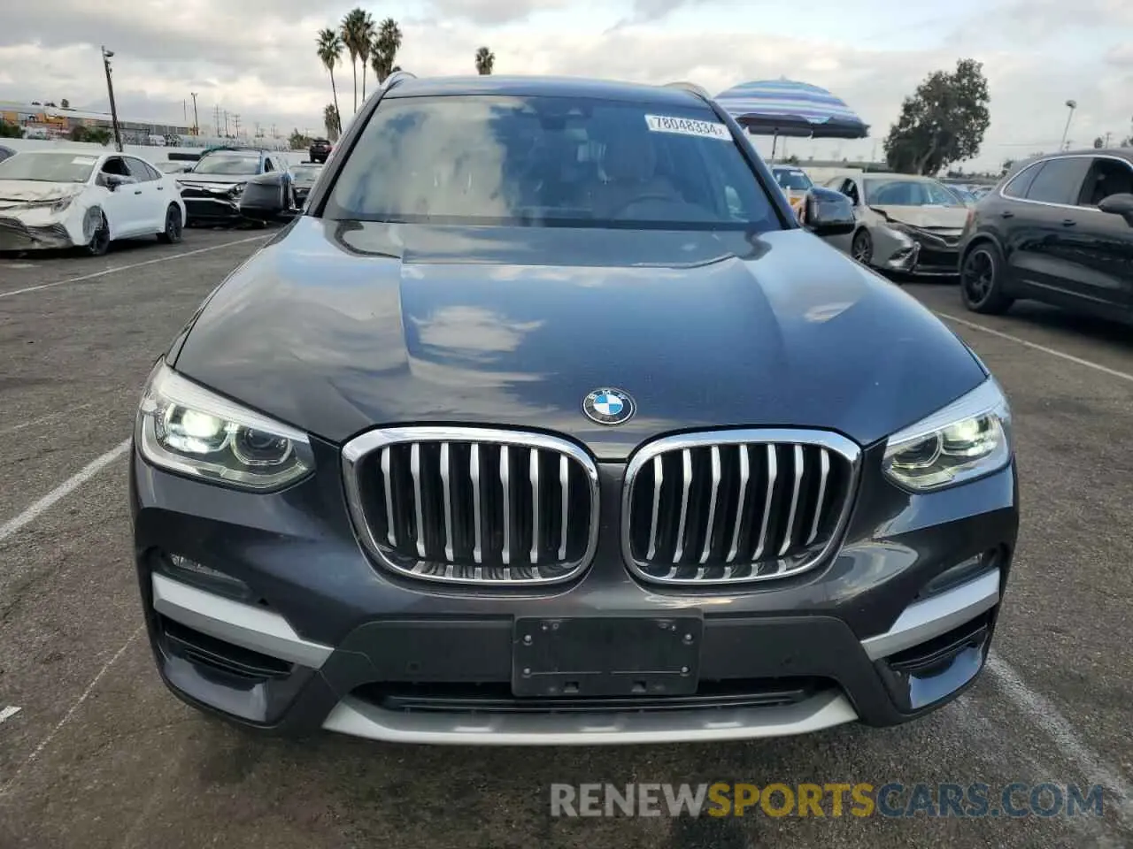 5 Photograph of a damaged car 5UXTY3C06M9H18805 BMW X3 2021