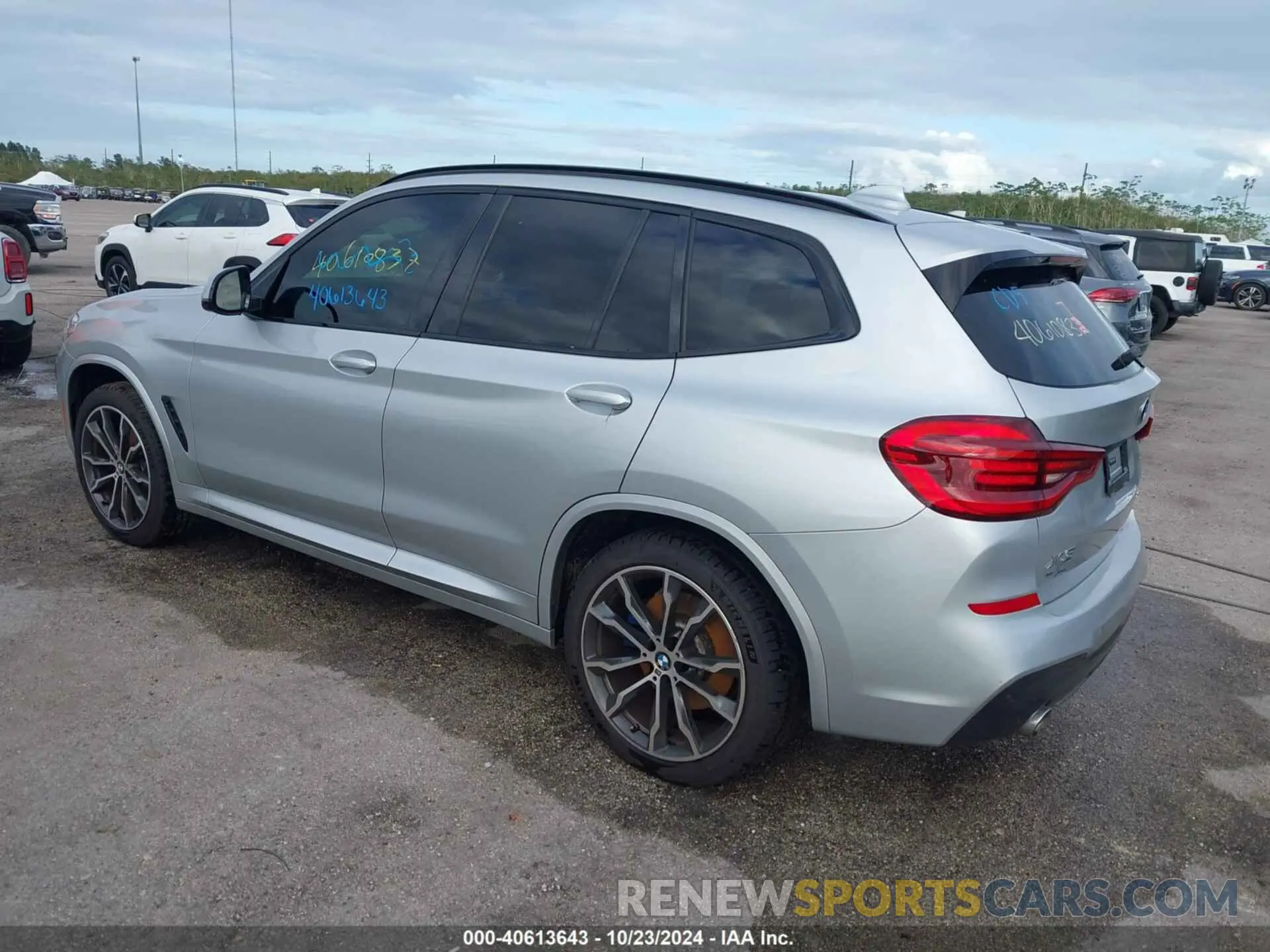 3 Photograph of a damaged car 5UXTY3C07M9F43268 BMW X3 2021