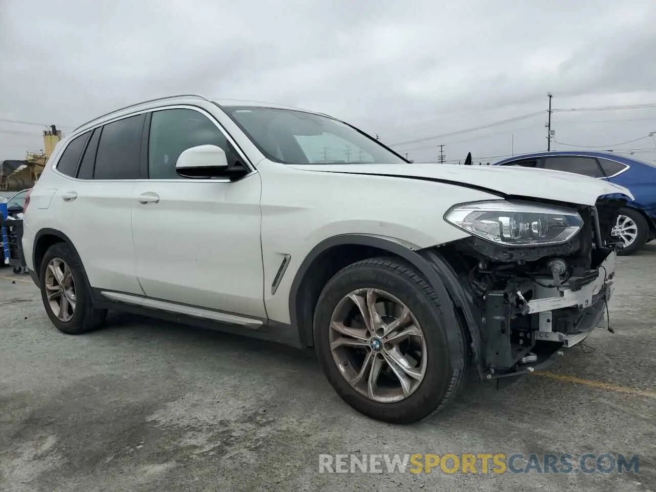 4 Photograph of a damaged car 5UXTY3C07M9H23155 BMW X3 2021