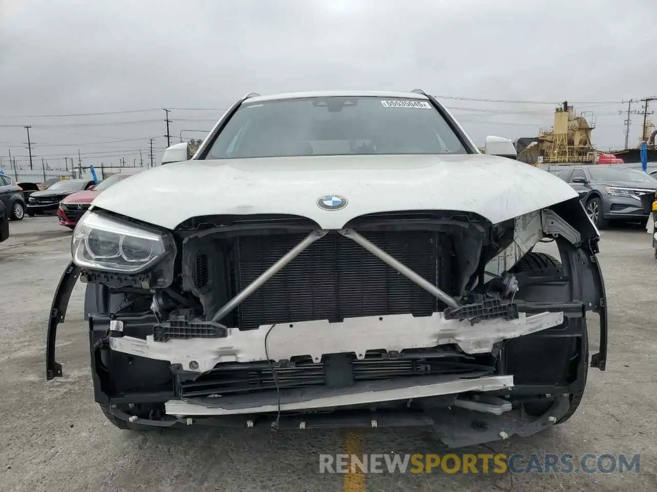 5 Photograph of a damaged car 5UXTY3C07M9H23155 BMW X3 2021