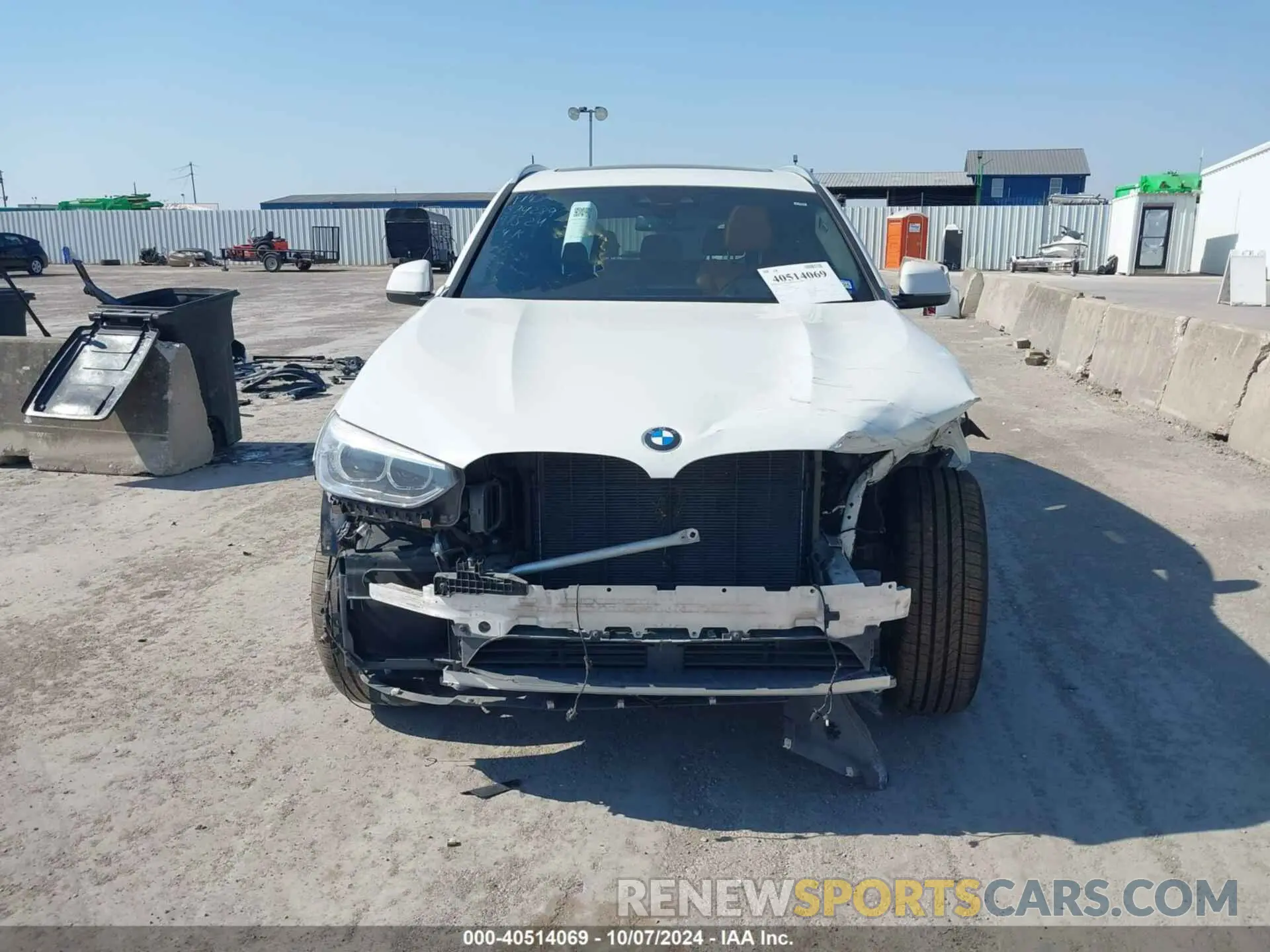 13 Photograph of a damaged car 5UXTY3C07M9H88586 BMW X3 2021