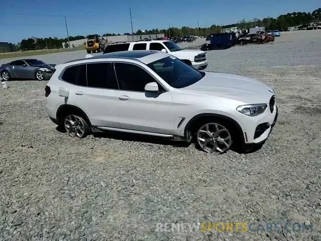 13 Photograph of a damaged car 5UXTY3C08M9D73308 BMW X3 2021