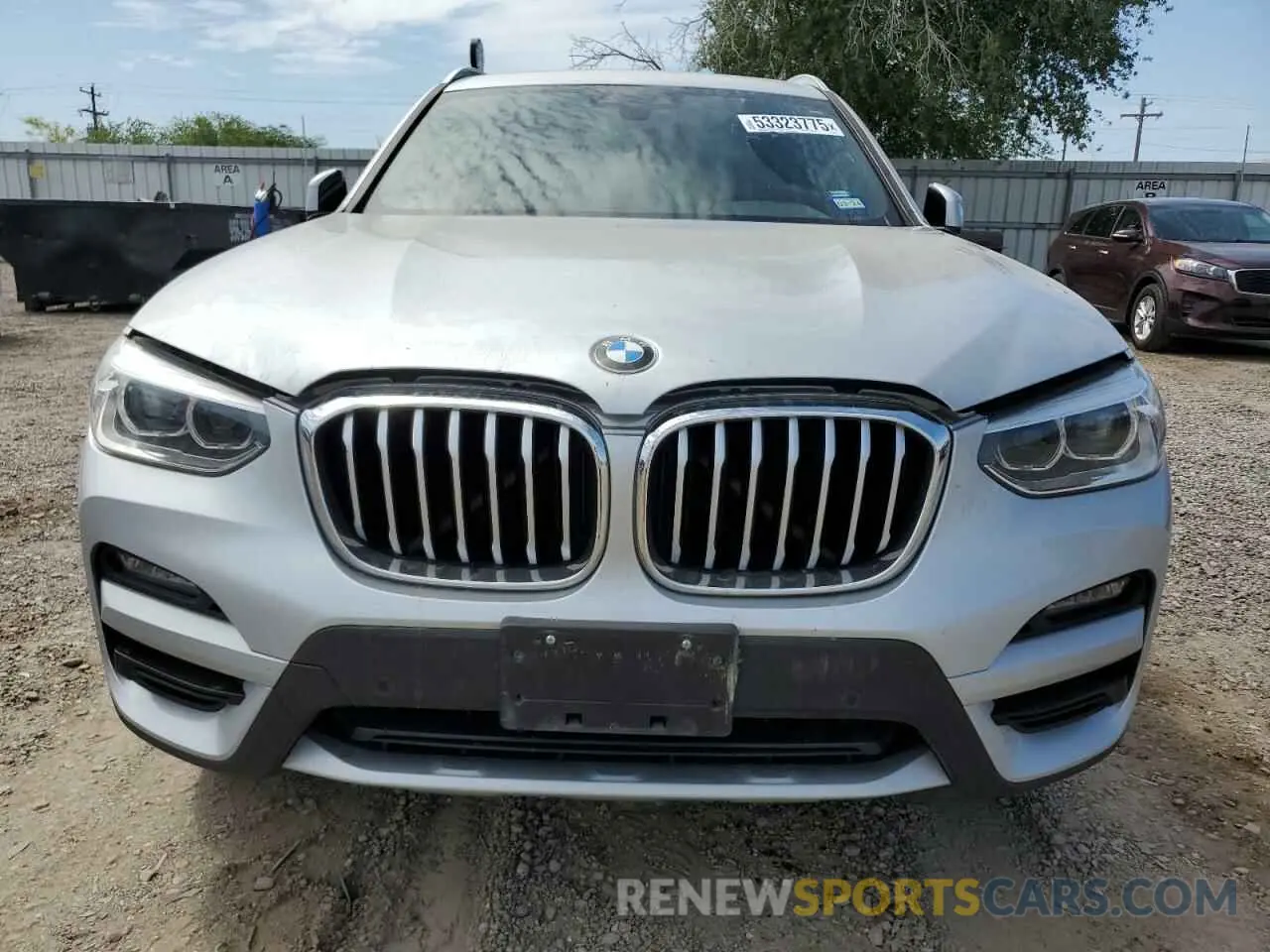5 Photograph of a damaged car 5UXTY3C08M9E37198 BMW X3 2021