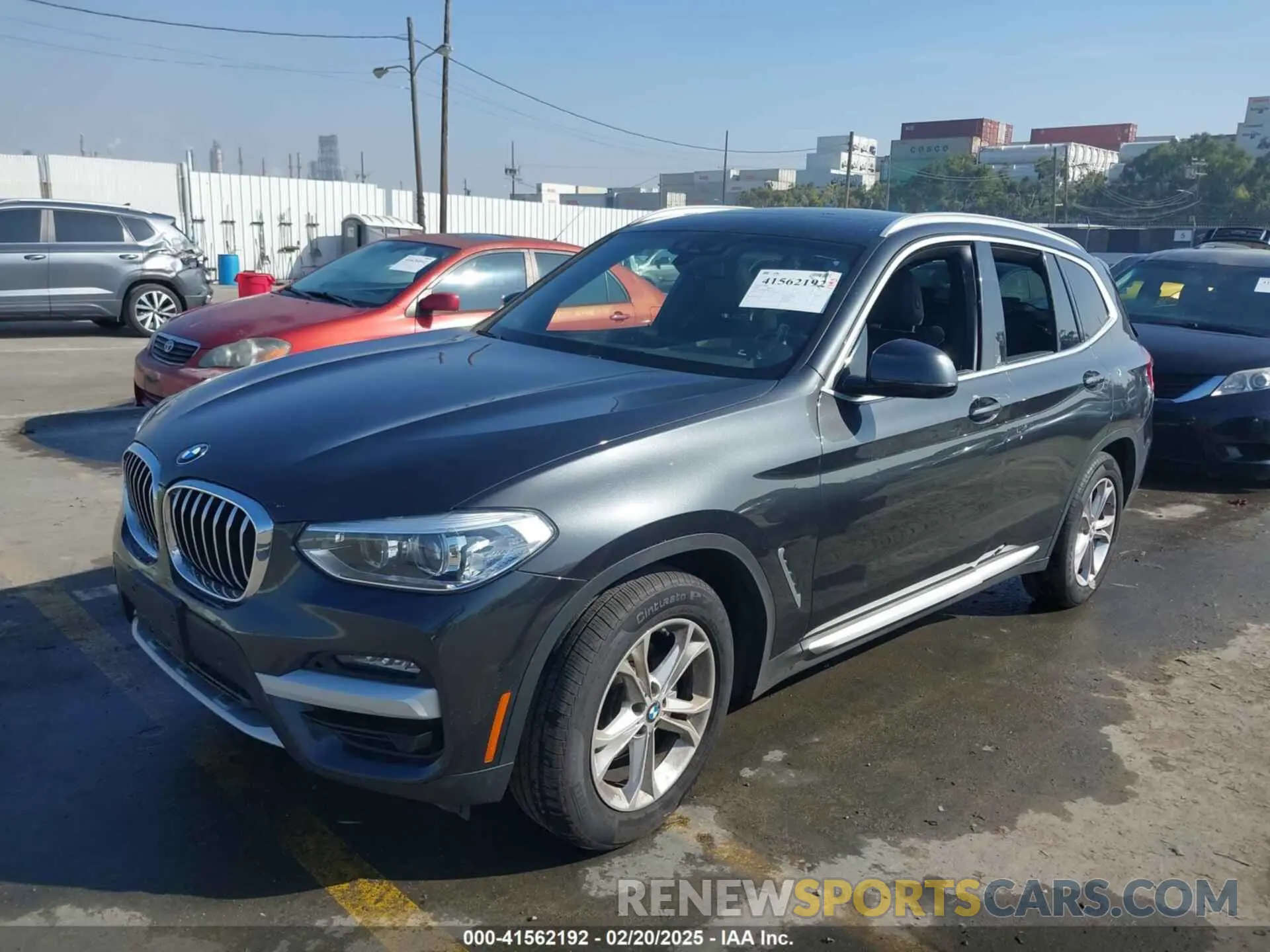 2 Photograph of a damaged car 5UXTY3C08M9G12128 BMW X3 2021