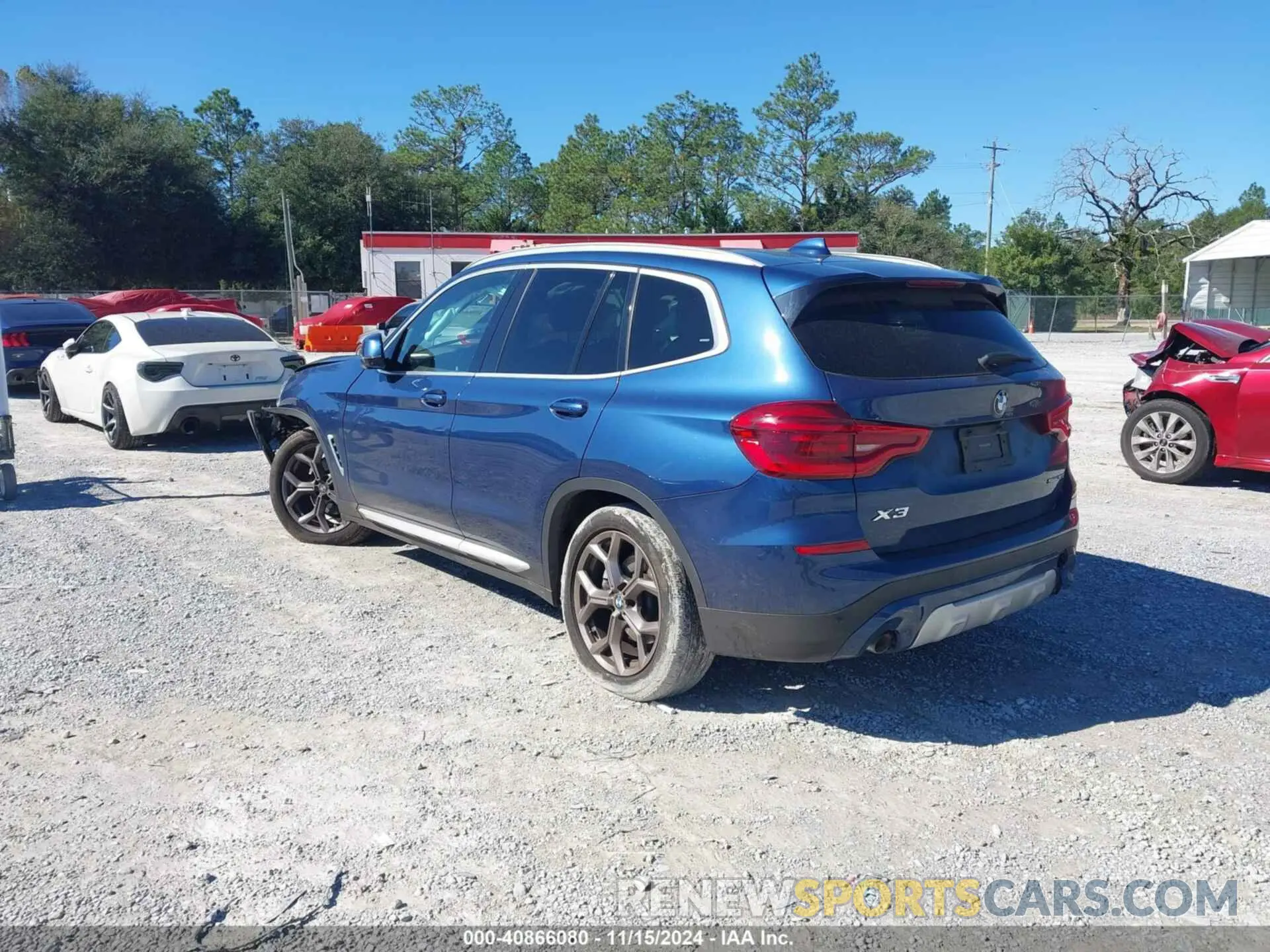 3 Photograph of a damaged car 5UXTY3C08M9H58836 BMW X3 2021