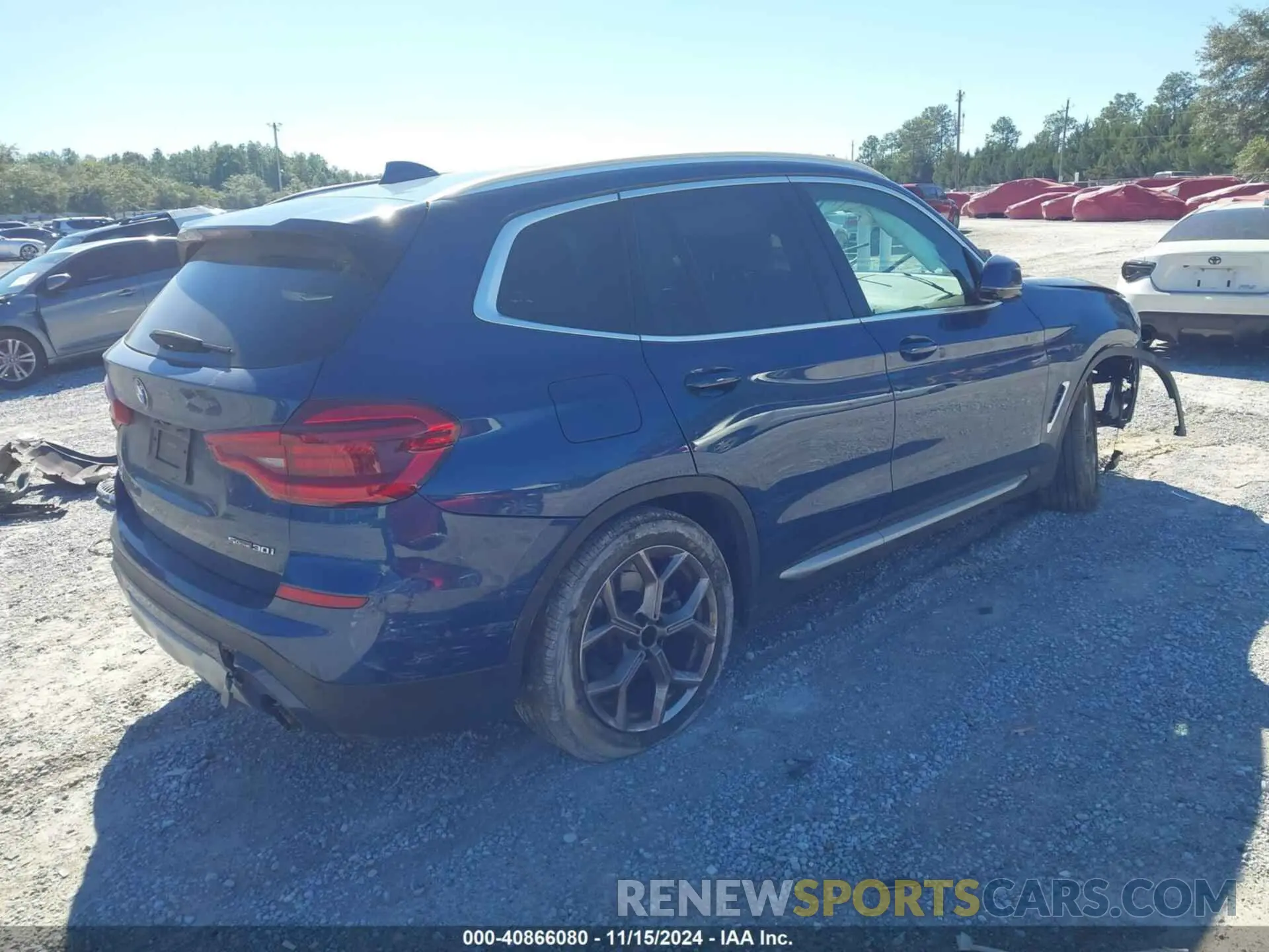 4 Photograph of a damaged car 5UXTY3C08M9H58836 BMW X3 2021