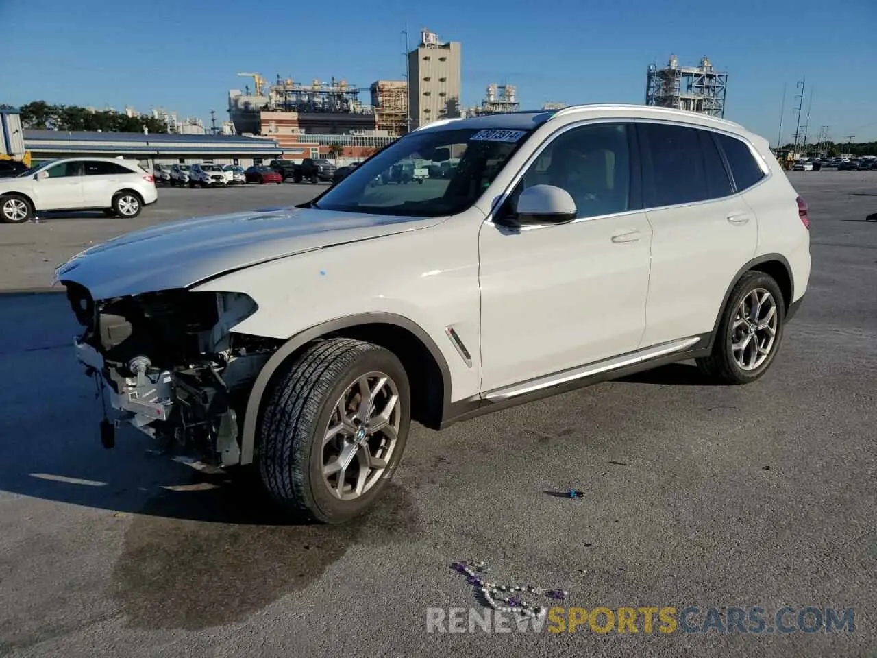 1 Photograph of a damaged car 5UXTY3C0XM9E69148 BMW X3 2021