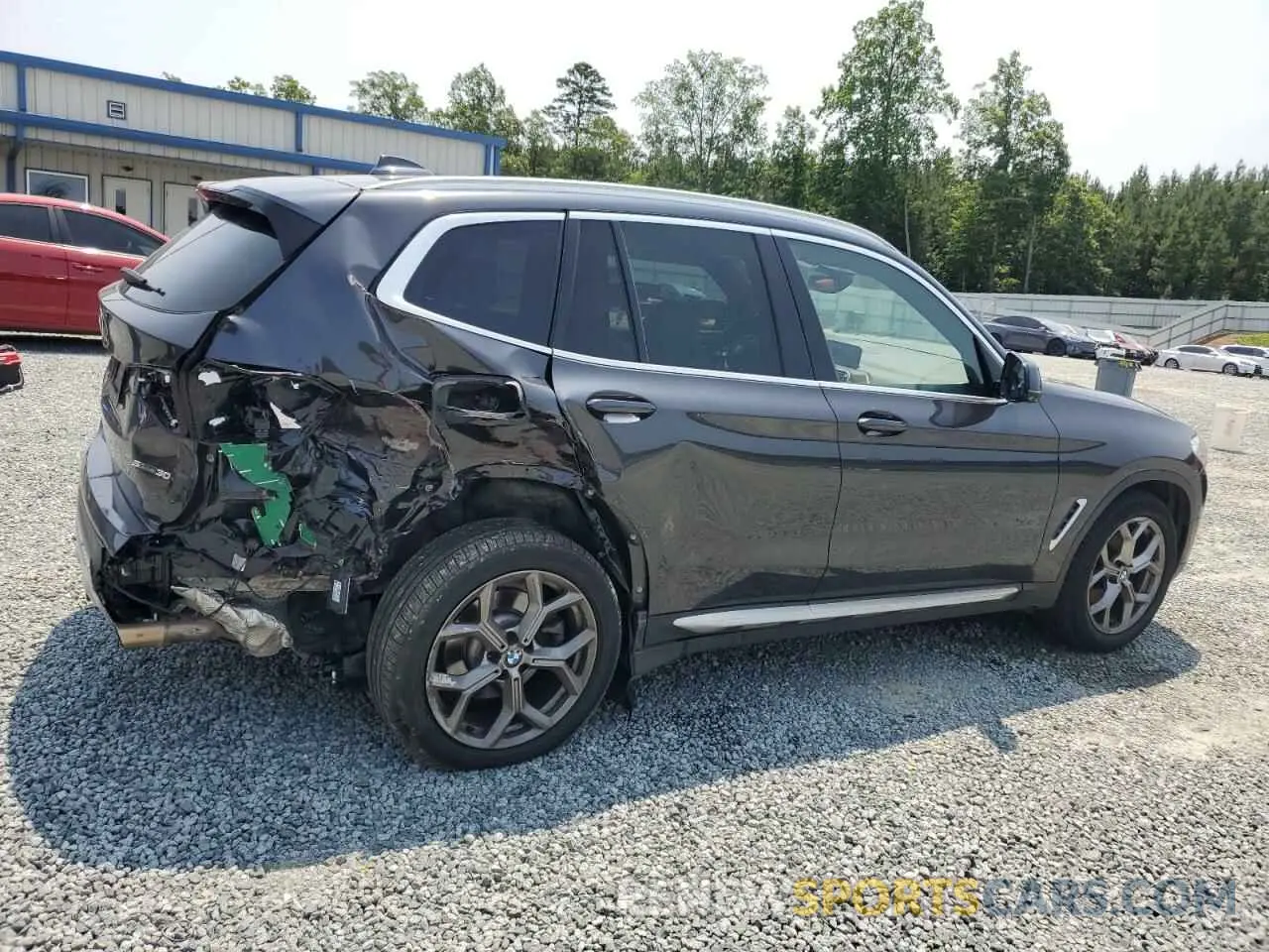 3 Photograph of a damaged car 5UXTY3C0XM9G11580 BMW X3 2021
