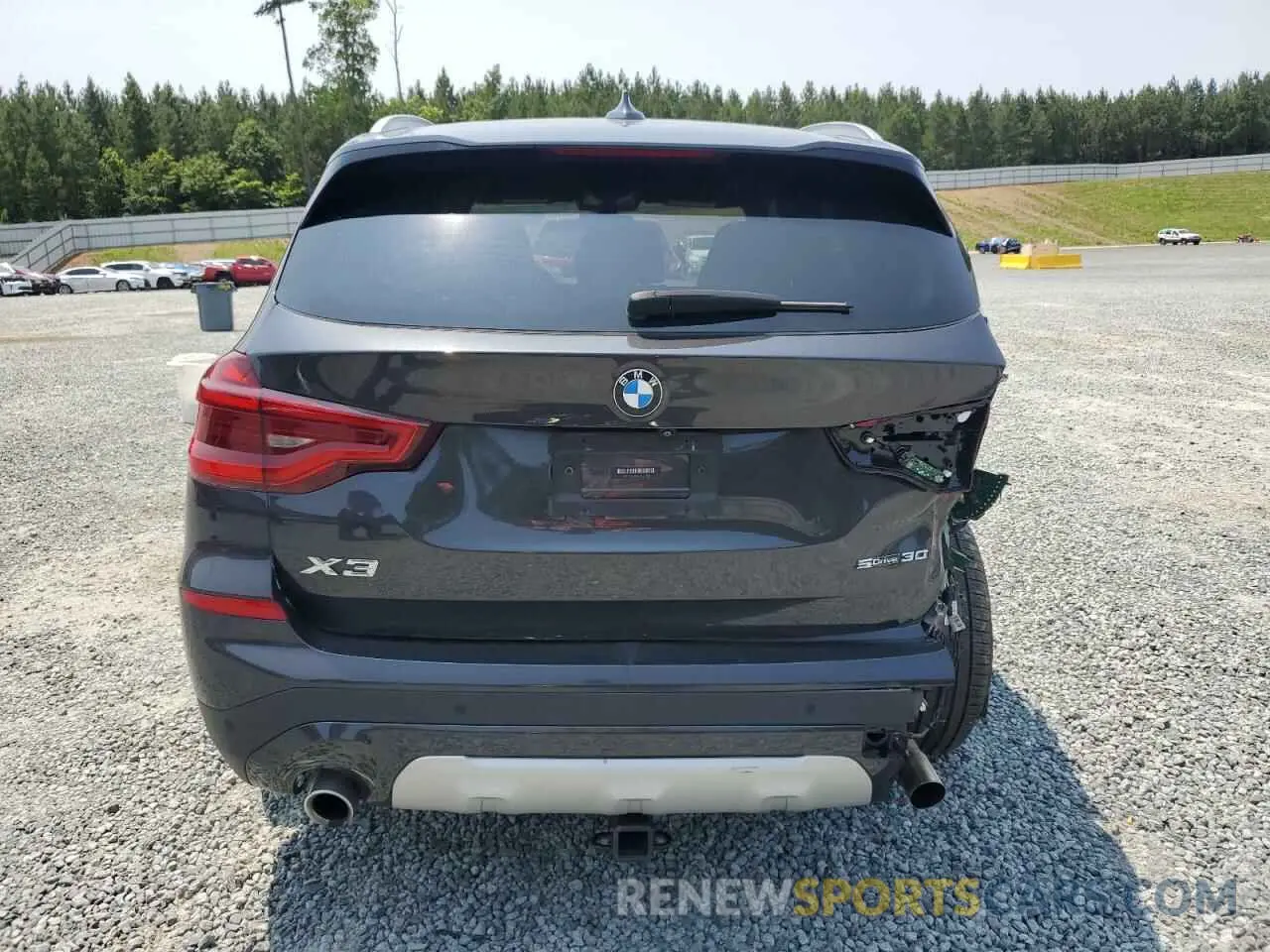 6 Photograph of a damaged car 5UXTY3C0XM9G11580 BMW X3 2021